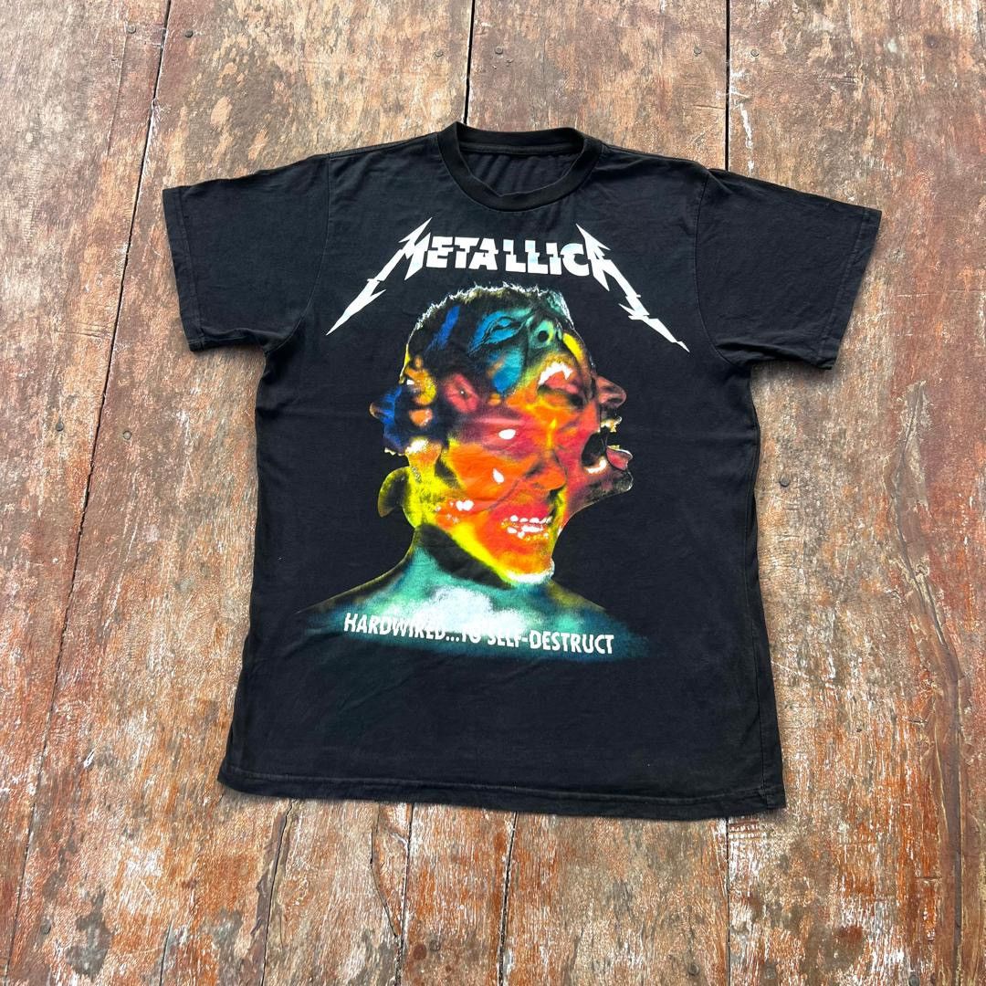 Band Tees Vintage Thrashed Faded Metallica Album Tour T Shirt Size US L / EU 52-54 / 3 - 2 Thumbnail