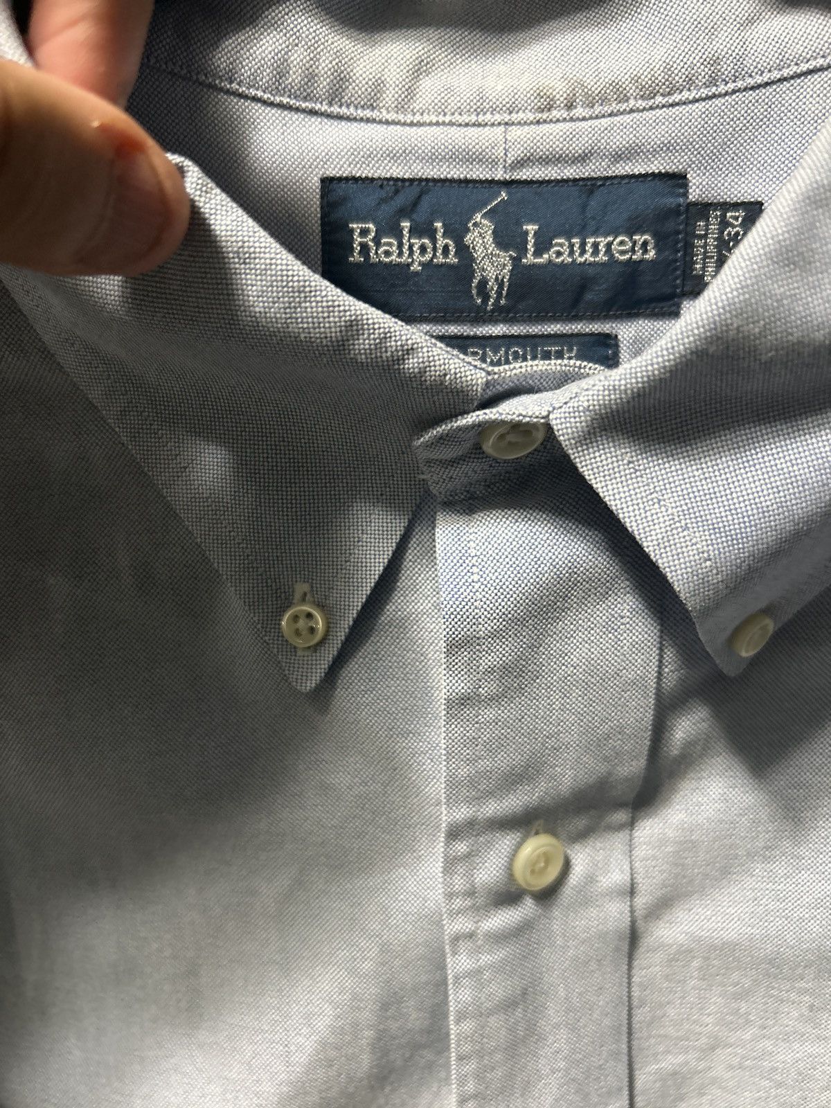 Polo Ralph Lauren Ralph Lauren Sky Blue Yarmouth Button Up 3XL Size US XXL / EU 58 / 5 - 3 Thumbnail