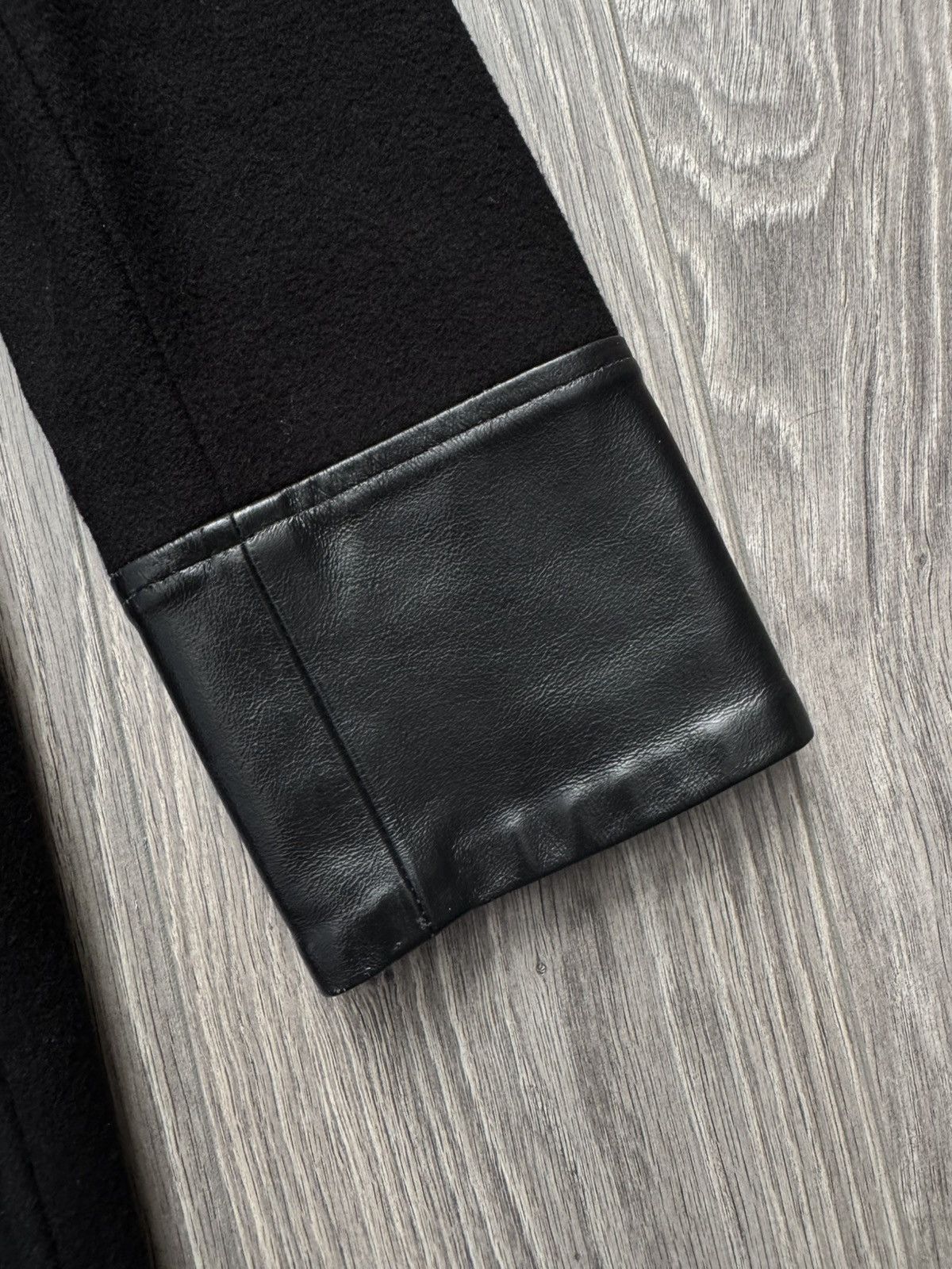 Dolce & Gabbana RARE Vintage Dolce & Gabanna wool/leather coat jacket XS Size XS / US 0-2 / IT 36-38 - 9 Thumbnail