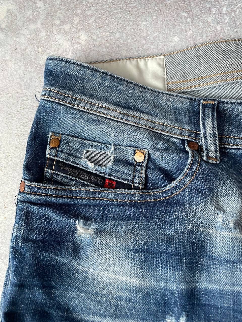 Diesel × Diesel Black Gold × Vintage Vintage Diesel TEPPHAR Denim Jeans Pants Y2K Rare Item Size US 31 - 6 Thumbnail