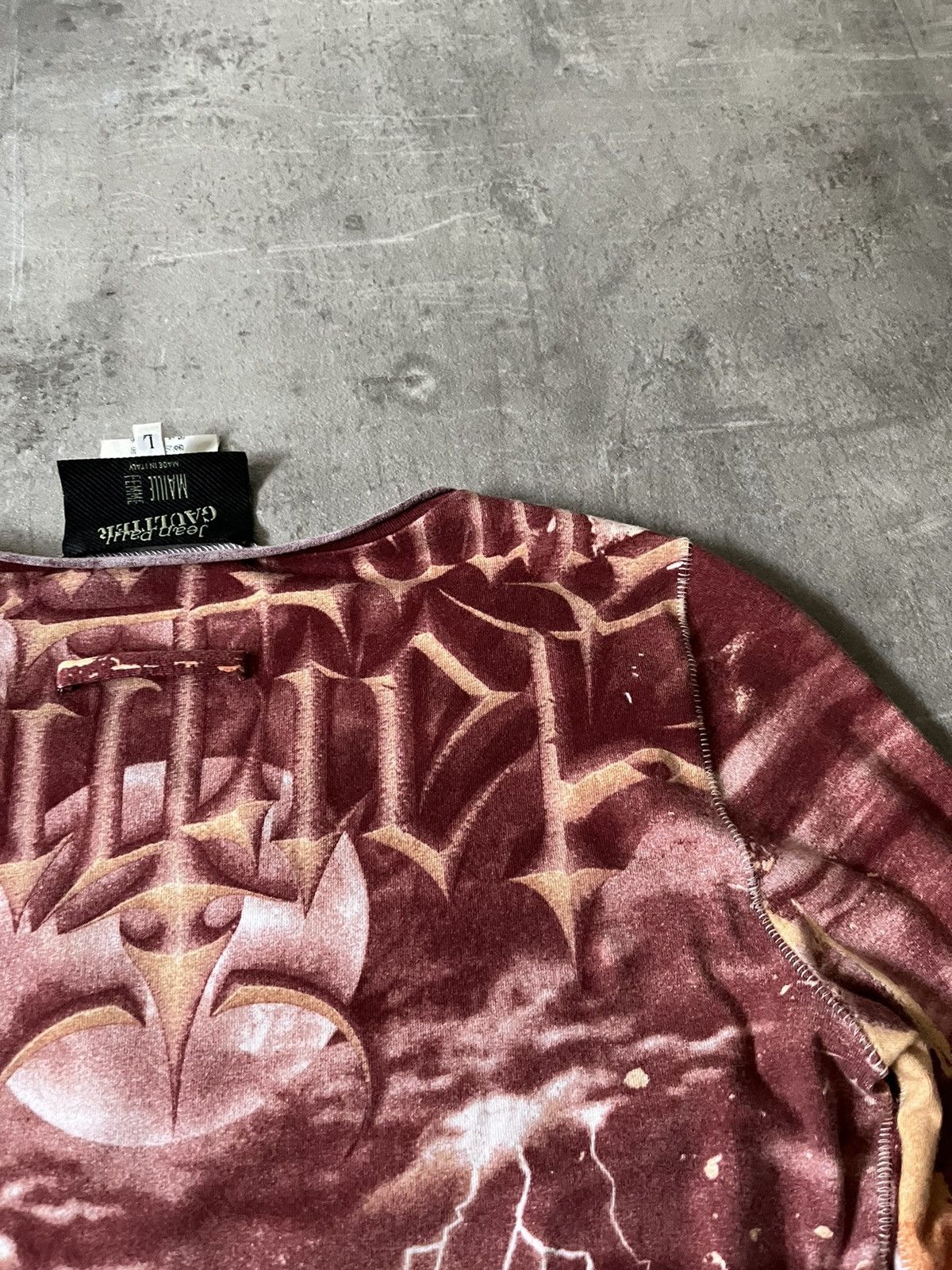 Jean Paul Gaultier Jean Paul Gaultier SS01 Satan longsleeve Size US M / EU 48-50 / 2 - 12 Thumbnail