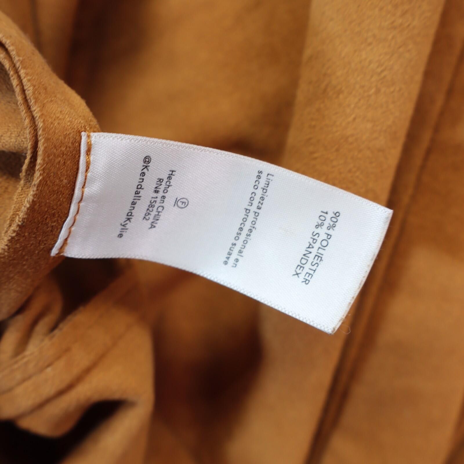 Kendall And Kylie Women Large Jacket Vest Kendall + Kylie Orange Button Long Size L / US 10 / IT 46 - 7 Thumbnail
