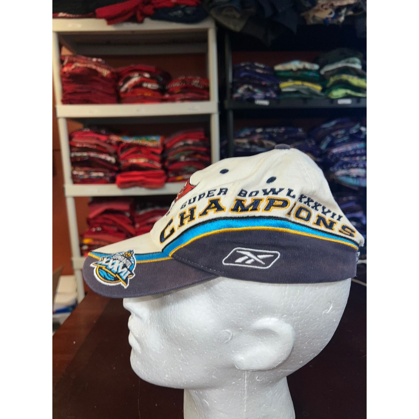 NFL Tampa Bay Bucs Hat Bucaneers Super Bowl Champs 2003 Cap Size ONE SIZE - 5 Thumbnail