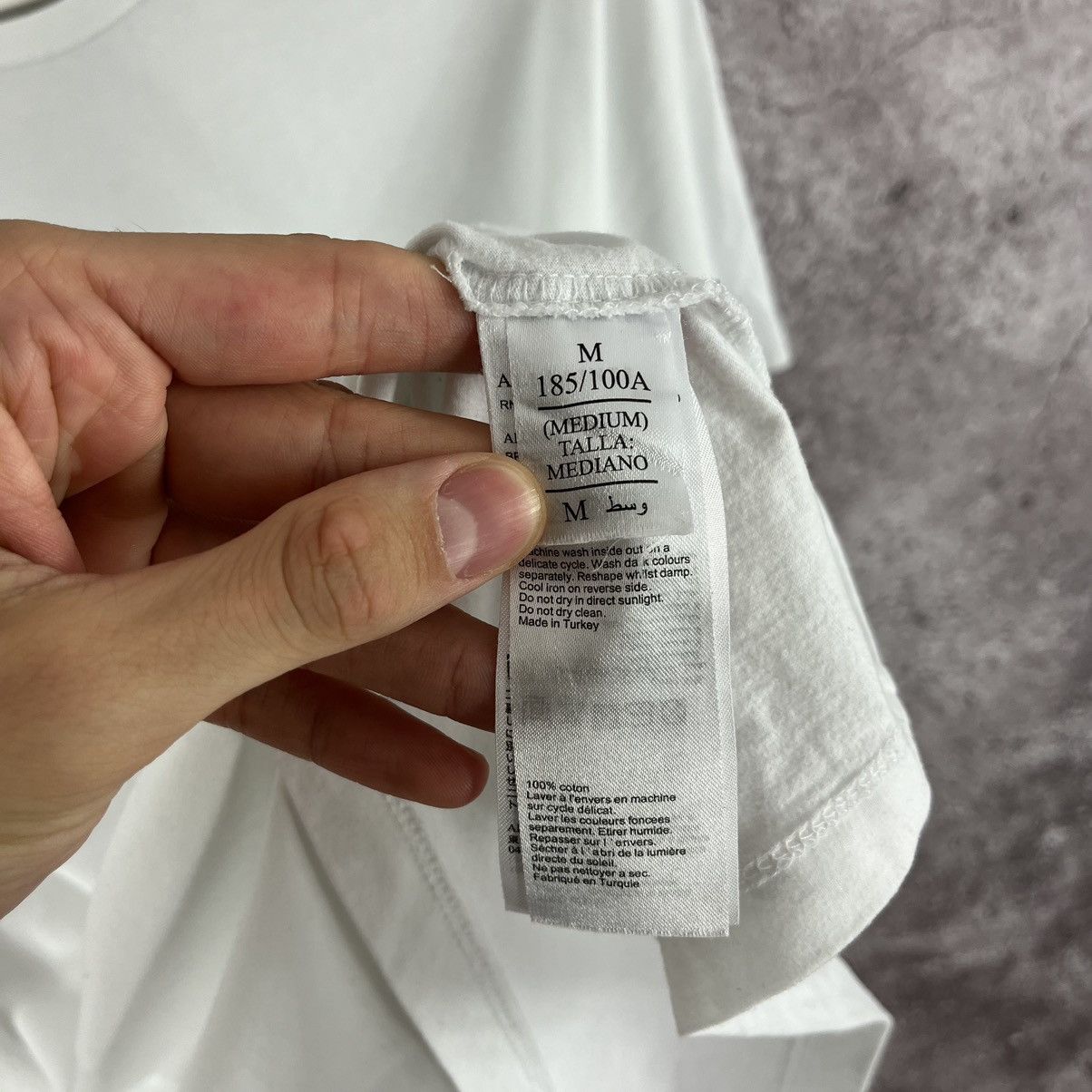 Allsaints Allsaints T-Shirt Basic Small Logo Embroidery Y2K White Sz M Size US M / EU 48-50 / 2 - 12 Thumbnail
