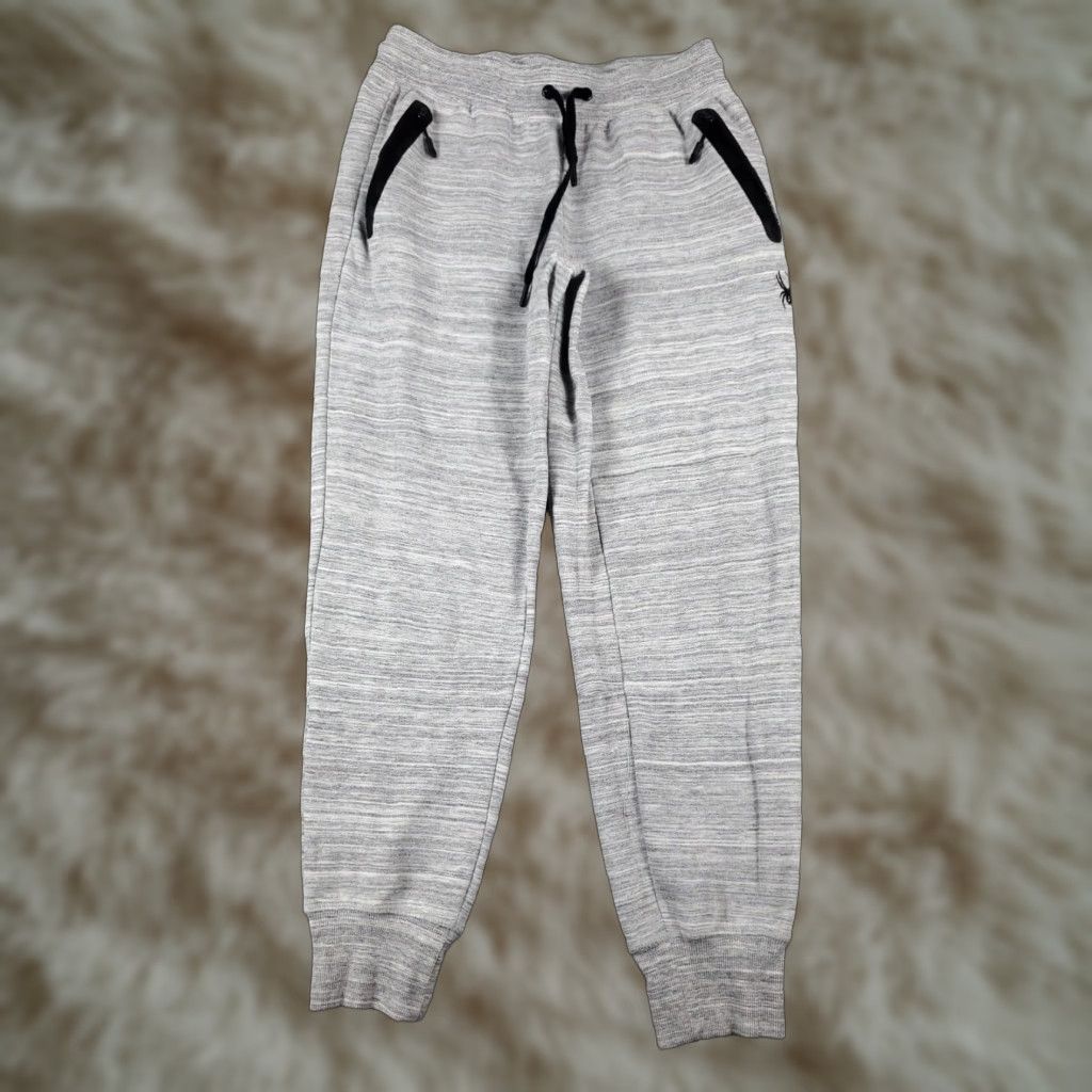 Spyder Spyder Mens Pants Regular Gray Jogger Style Active Training Running Sweatpants Size US 31 - 1 Thumbnail