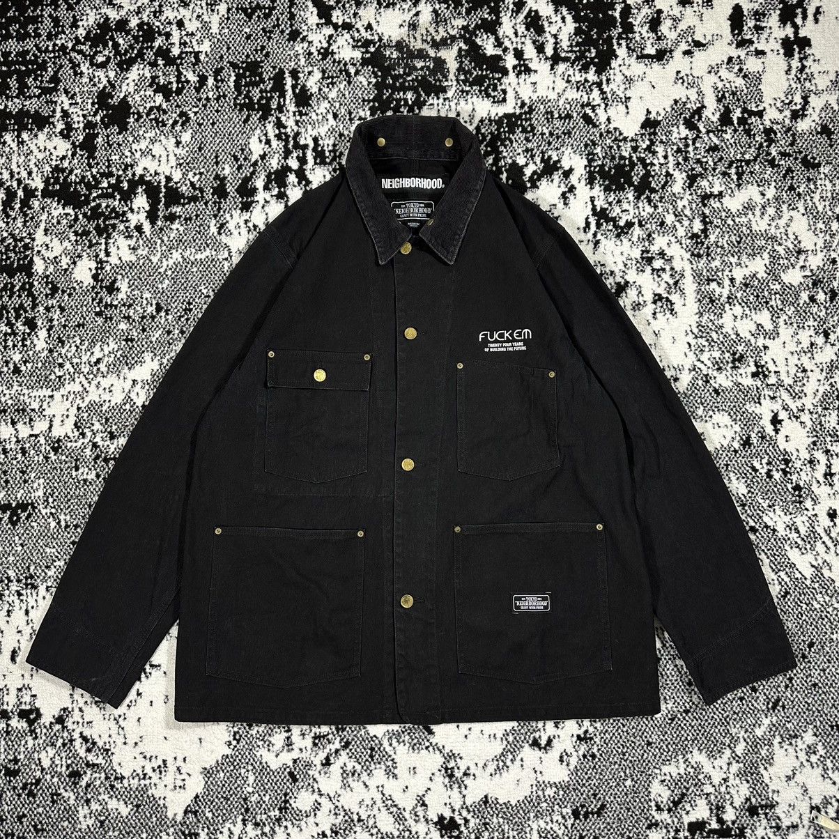 NEIGHBORHOOD SHOYOROLL DOGI / C-JKT 黒 L Neighborhood NEIGHBORHOOD x SHOYOROLL : NHSR. DOGI/ C-JKT
