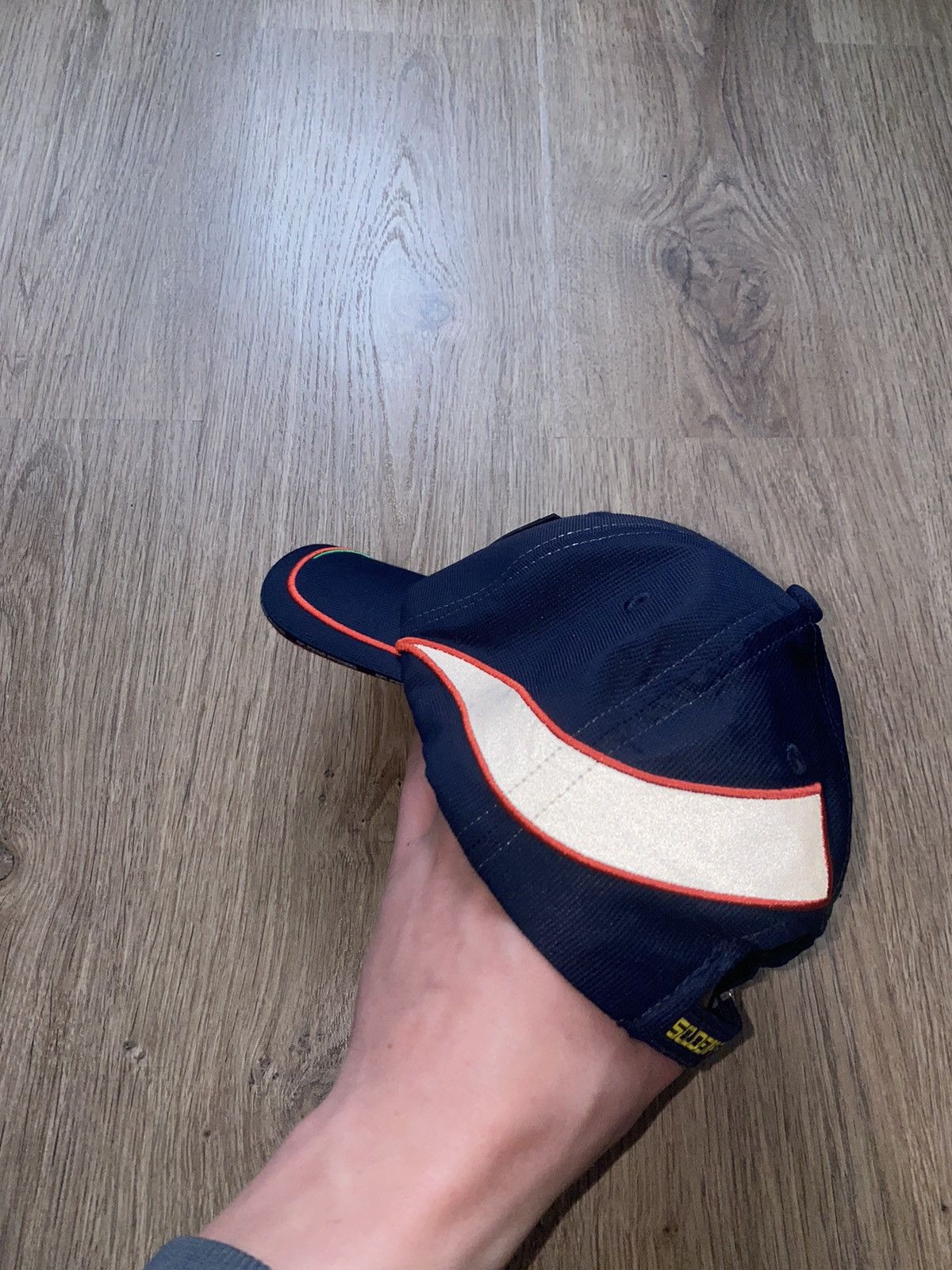Ferrari × Vintage Vintage F-1 Ferarri Schumacher Racing Cap Y2K Os Size ONE SIZE - 5 Thumbnail