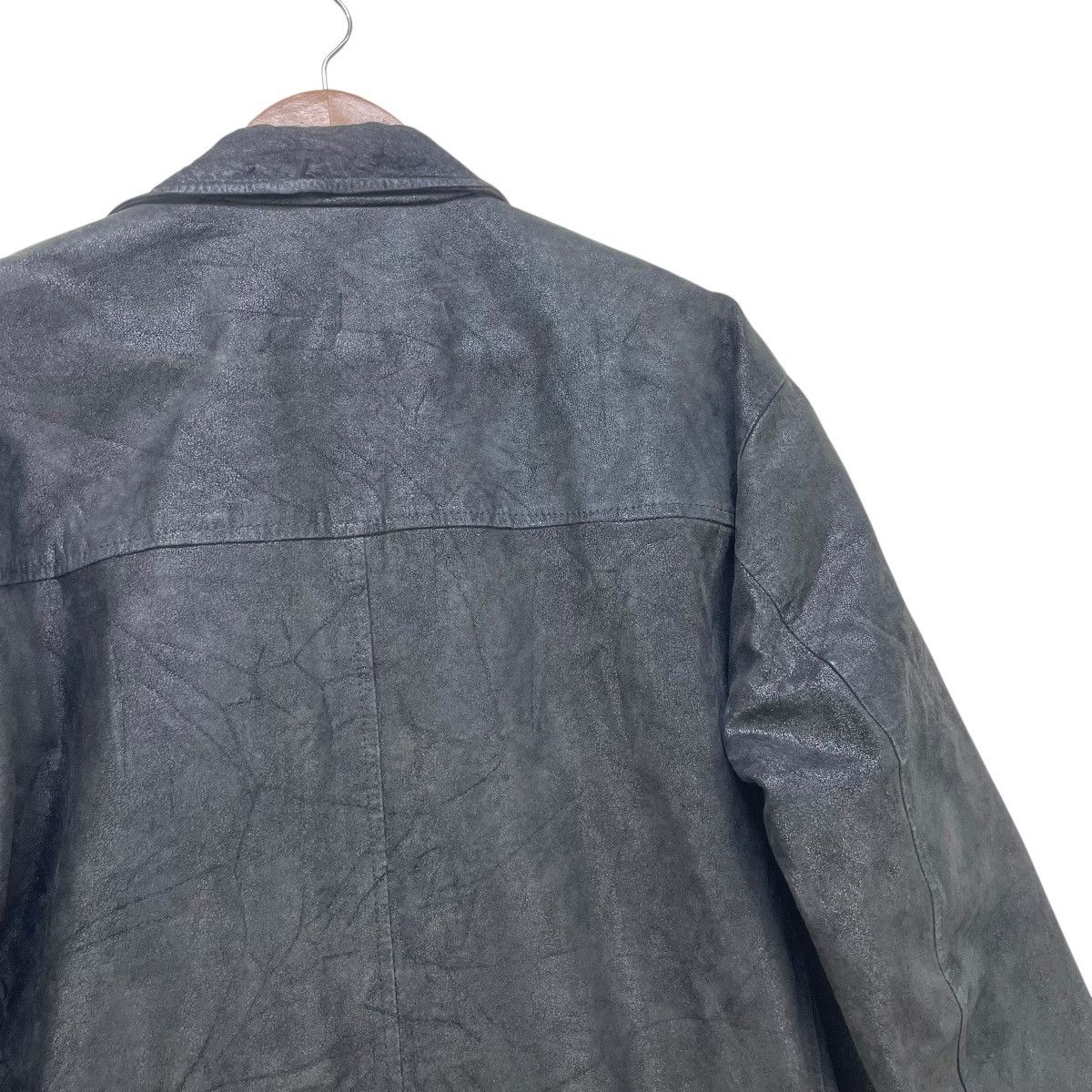 Japanese Brand 💥Vintage Junmen Leather Jacket Size US M / EU 48-50 / 2 - 9 Thumbnail