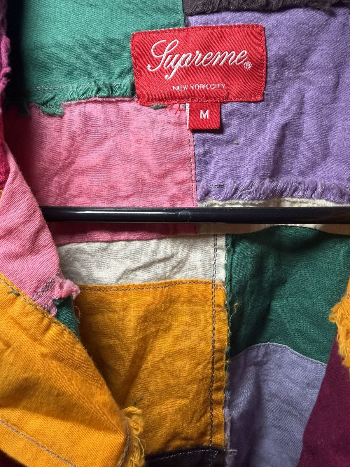 Supreme Supreme Patchwork Shirt Multicolor Size US M / EU 48-50 / 2 - 2 Thumbnail