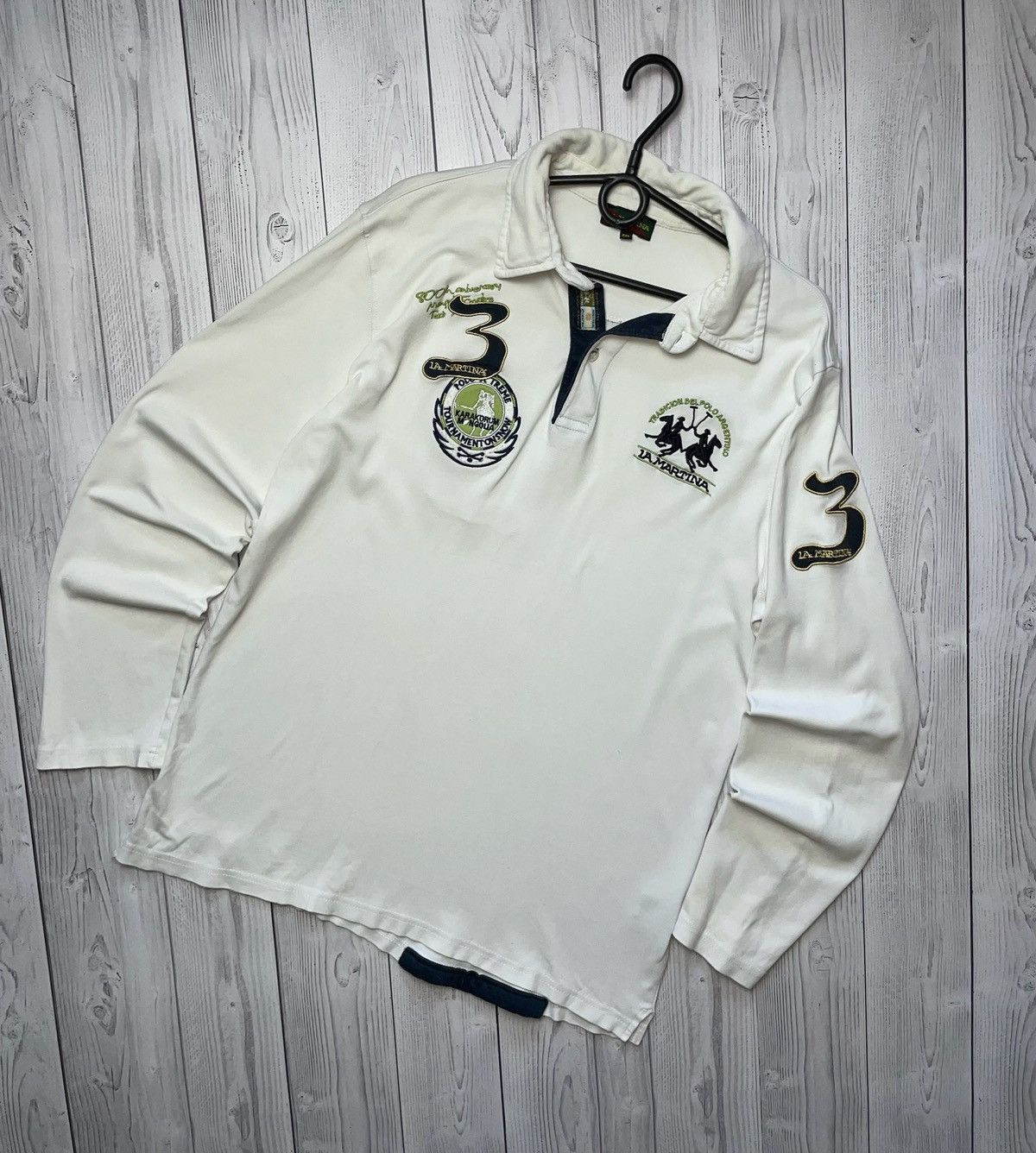 Vintage Vintage L A Martina rugby jersey rare logo size XXL Size US XXL / EU 58 / 5 - 1 Thumbnail