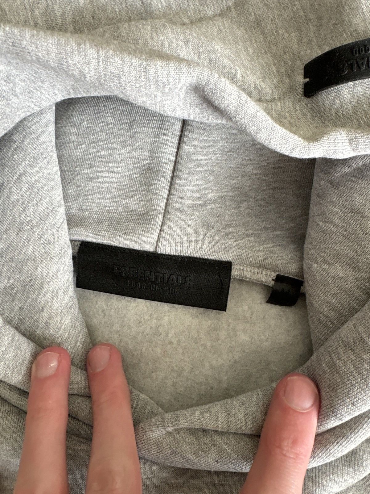 Essentials Grey essential hoodie Size US M / EU 48-50 / 2 - 2 Thumbnail
