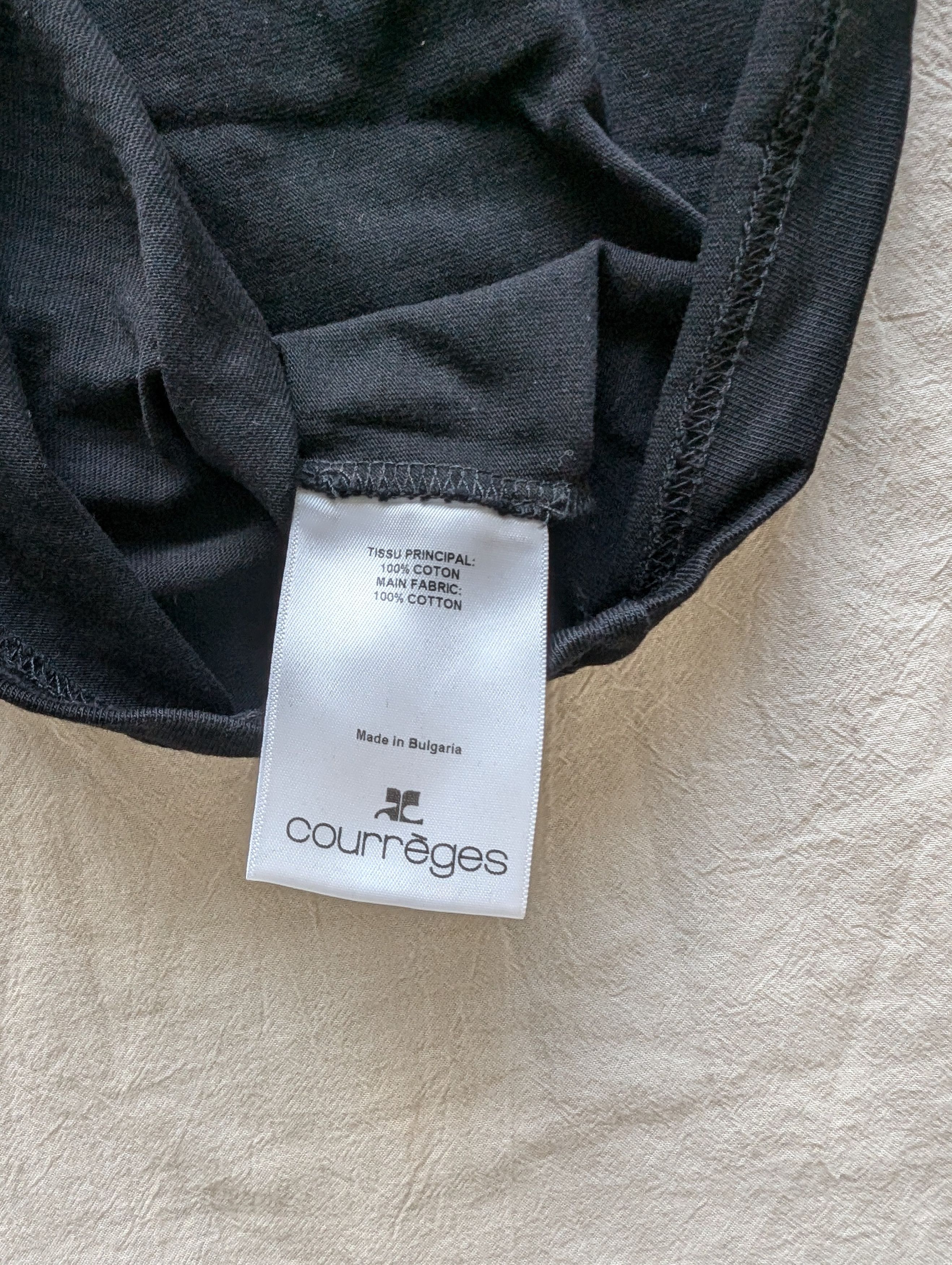 Courreges Courrèges logo T-shirt Size US M / EU 48-50 / 2 - 6 Thumbnail