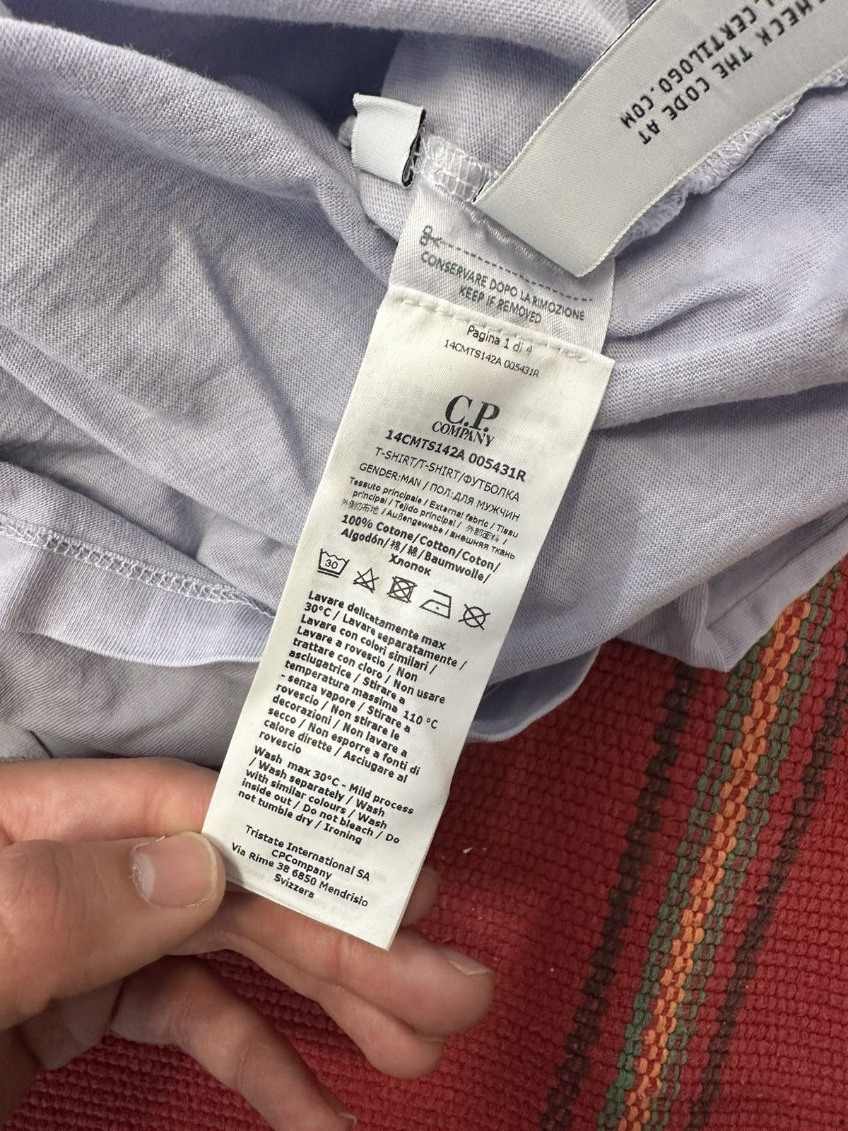 C.P. Company C.P. Company tshirt Size US XL / EU 56 / 4 - 6 Thumbnail