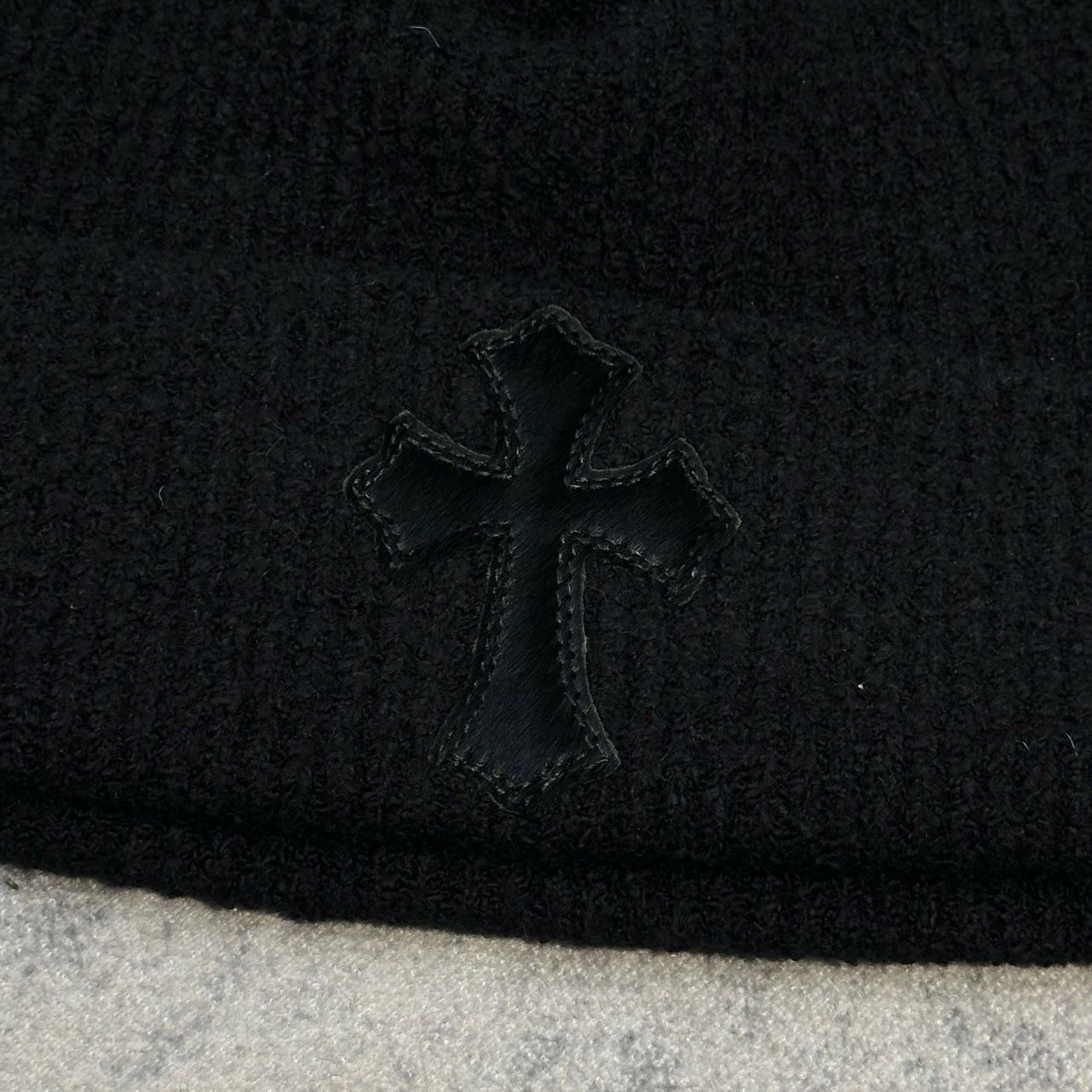 Chrome Hearts Chrome hearts beanie badda bing caramel Size ONE SIZE - 3 Thumbnail