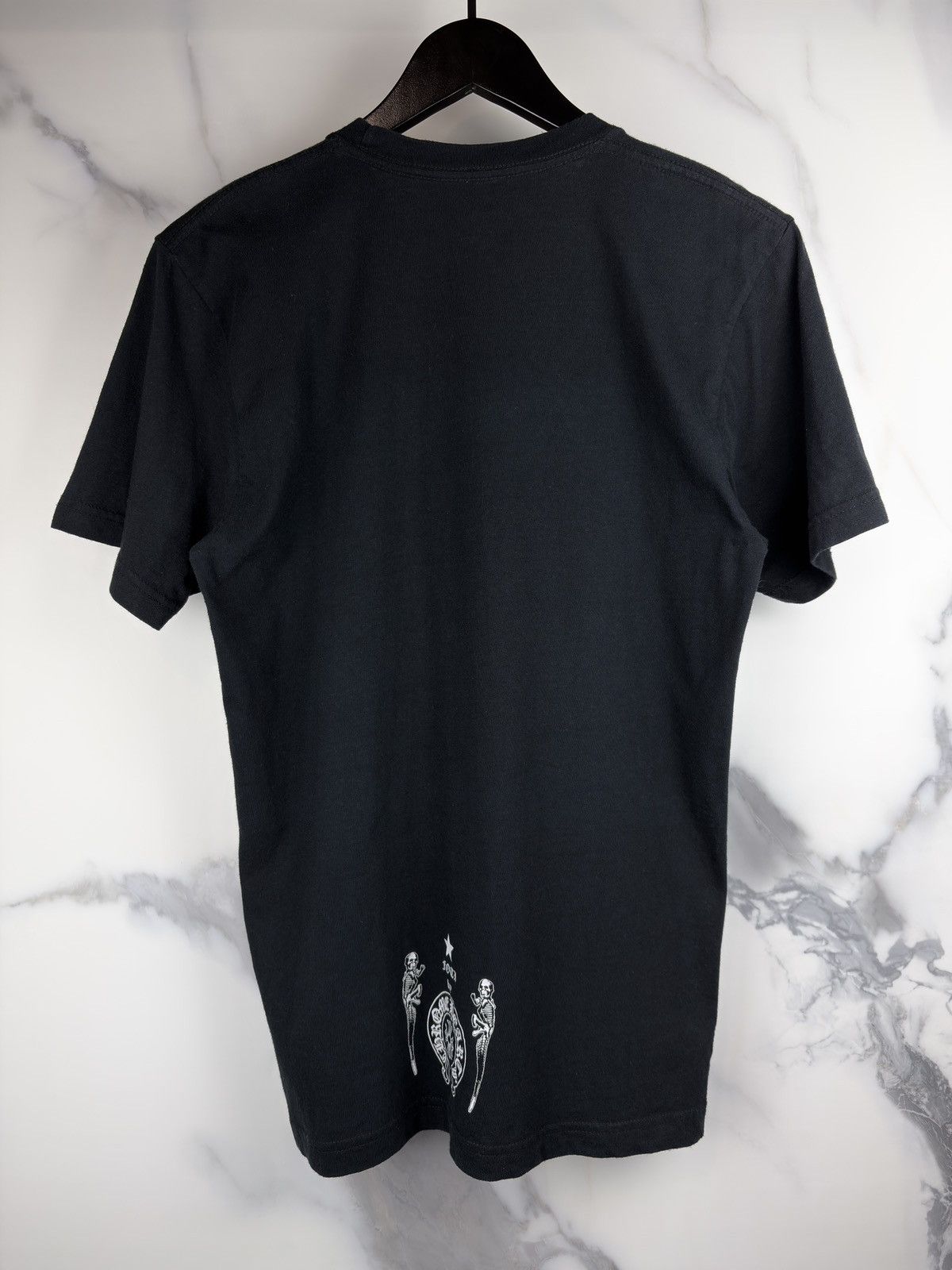 Chrome Hearts Chrome Hearts Foti Skull Winged Logo Tshirt Black Size US M / EU 48-50 / 2 - 2 Thumbnail