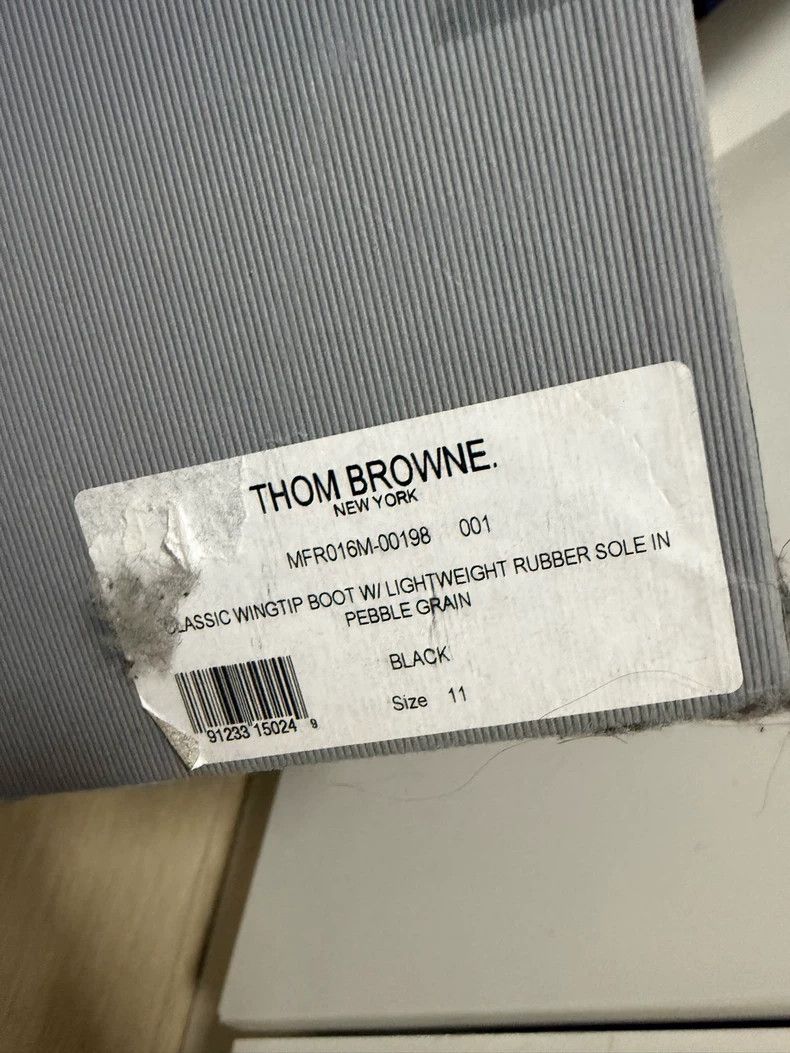 Thom Browne Thom Browne Black rubber sole boots Size US 11 / EU 44 - 2 Thumbnail