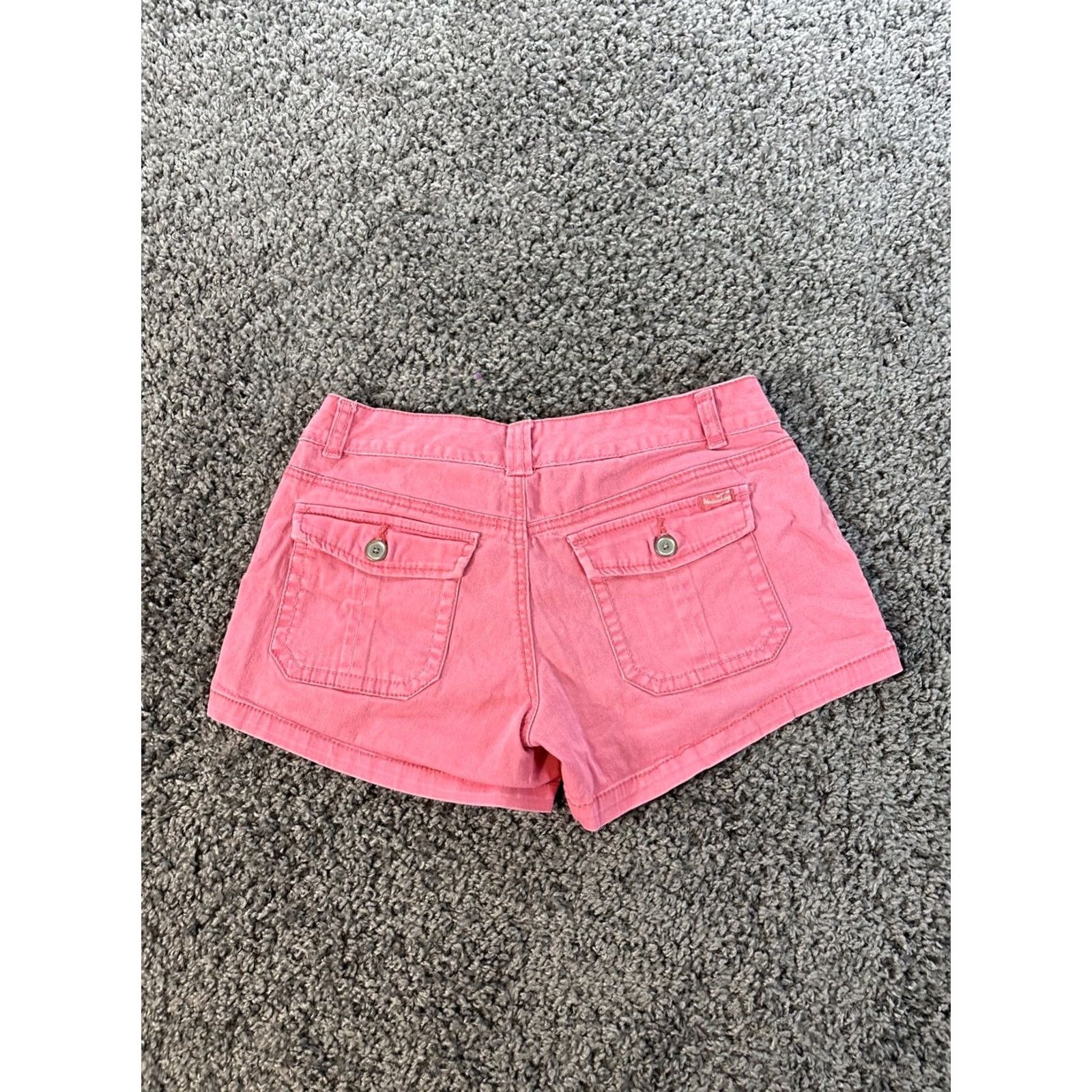 Vintage VINTAGE Union Bay Shorts Womens 28 Pink Denim Cargo Pocket Cut-Off Pockets 90s Y2K Women Size 28" / US 6 / IT 42 - 6 Thumbnail