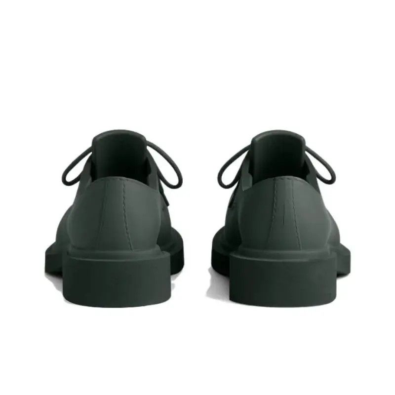 Balenciaga o1bcso1str1024 Steroid Derby Shoes in Dark Green Size US 6 / EU 39 - 4 Thumbnail
