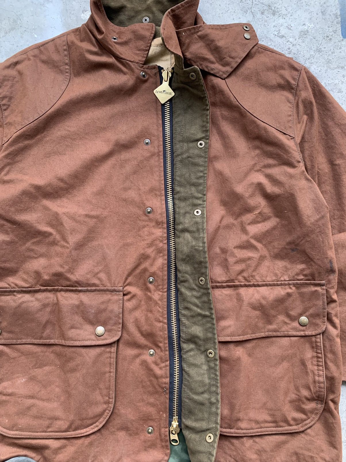 Other Lewis creek barn jacket scottish wax cotton field Size US XL / EU 56 / 4 - 5 Thumbnail