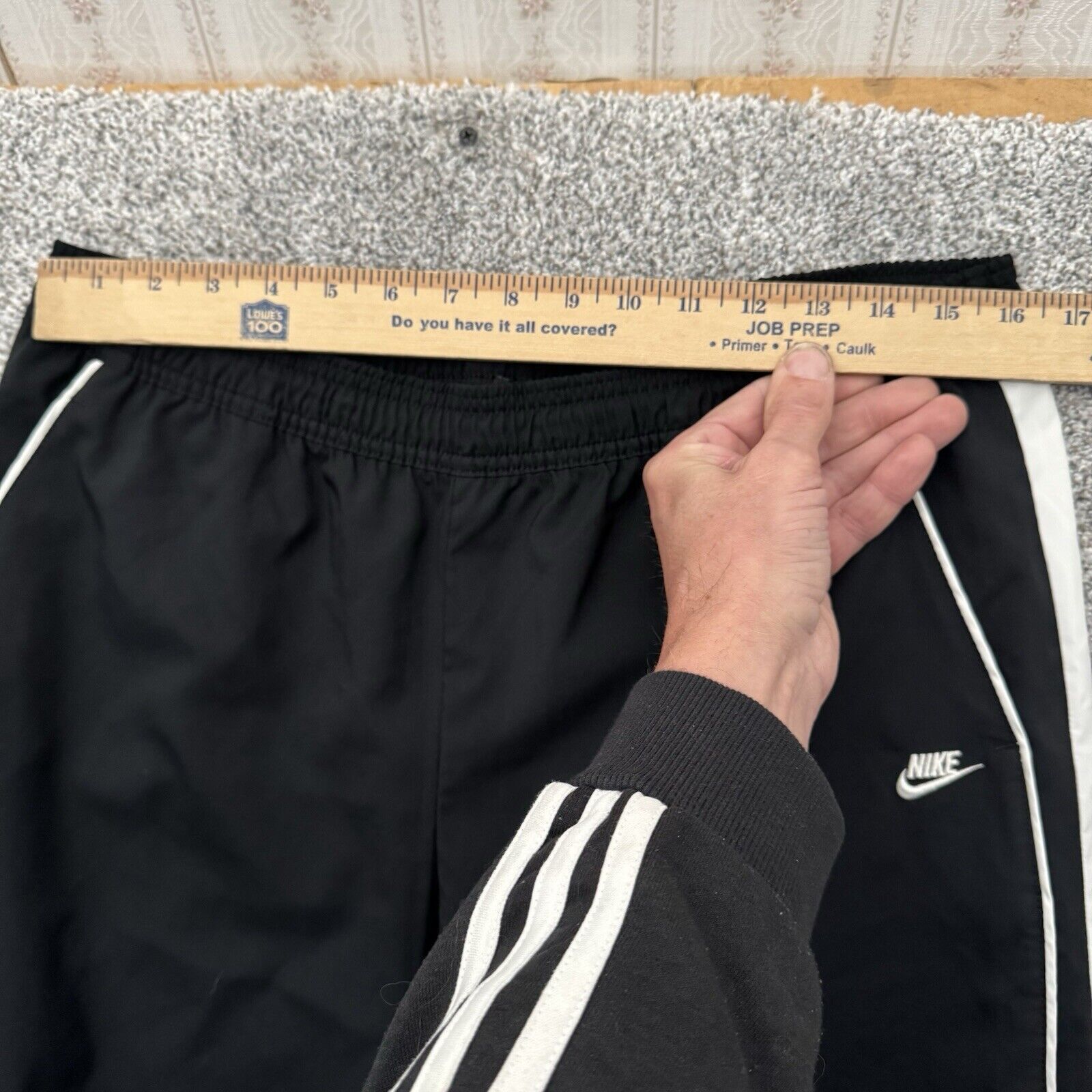 Nike Nike Track Pants Womens Large Y2K Fit Dry Athleisure Size 32" / US 10 / IT 46 - 5 Thumbnail