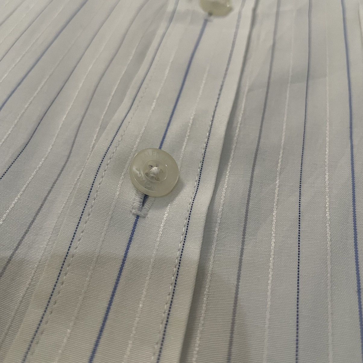 Balenciaga Balenciaga Button Up Shirt Short Sleeve Workwear Size US L / EU 52-54 / 3 - 4 Thumbnail