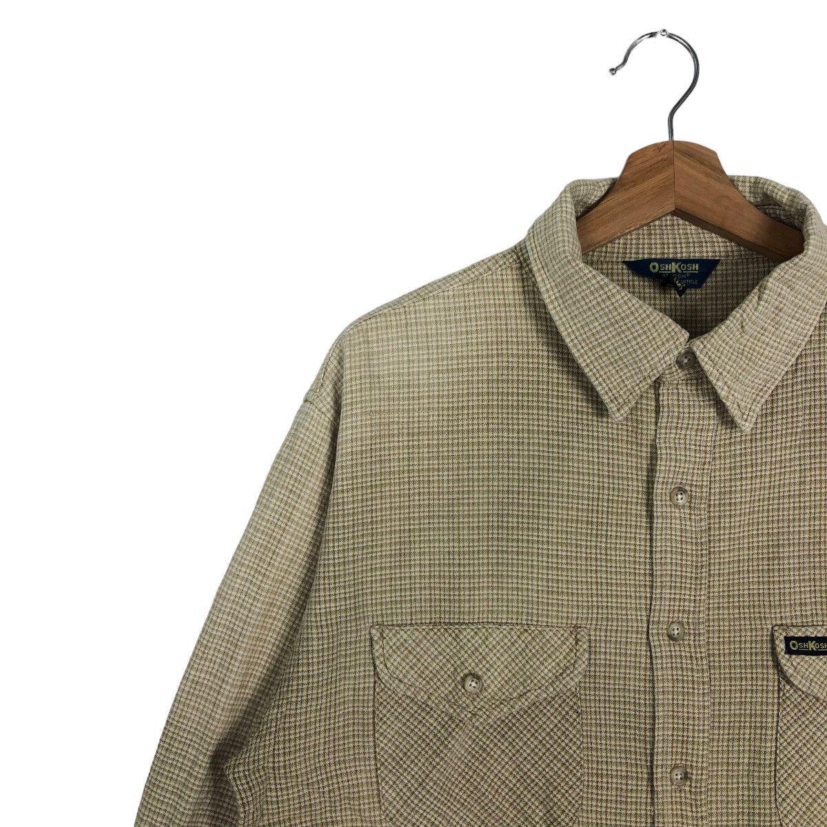 Japanese Brand 🔥90’s Vintage Chore Jacket Oshkosh Tartan Design Size US M / EU 48-50 / 2 - 7 Thumbnail