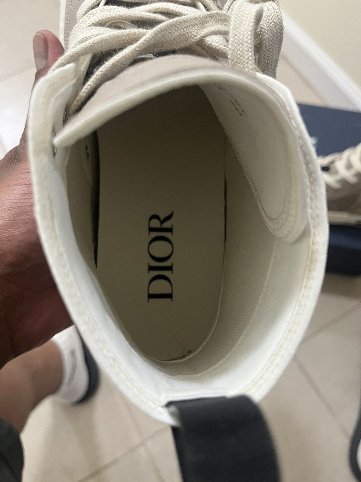 Dior Christian Dior Canvas Sneaker Sz 40(7us) Size US 7 / EU 40 - 4 Thumbnail