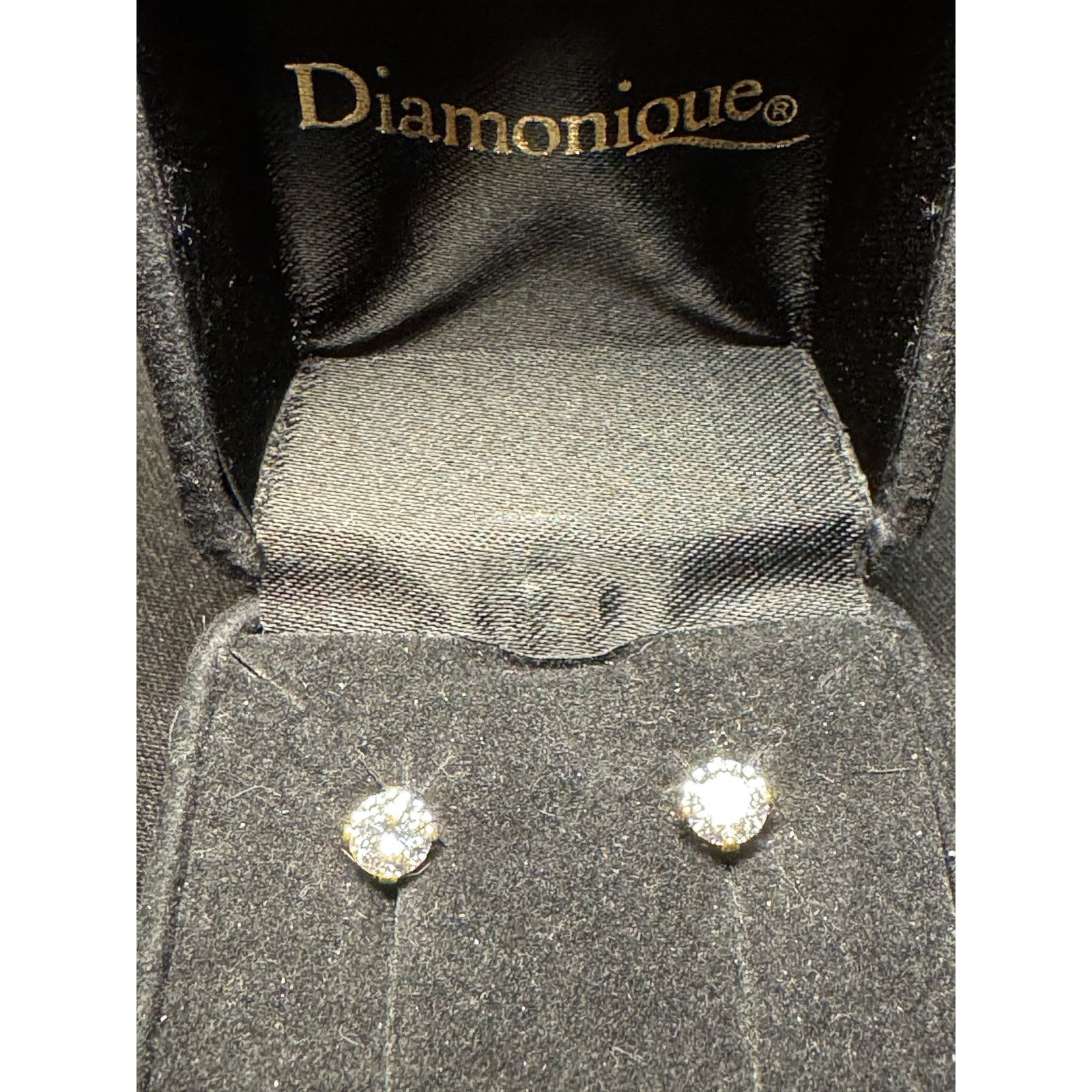 Other Sterling Dominique Round Silver Stud Earrings Size ONE SIZE - 2 Thumbnail