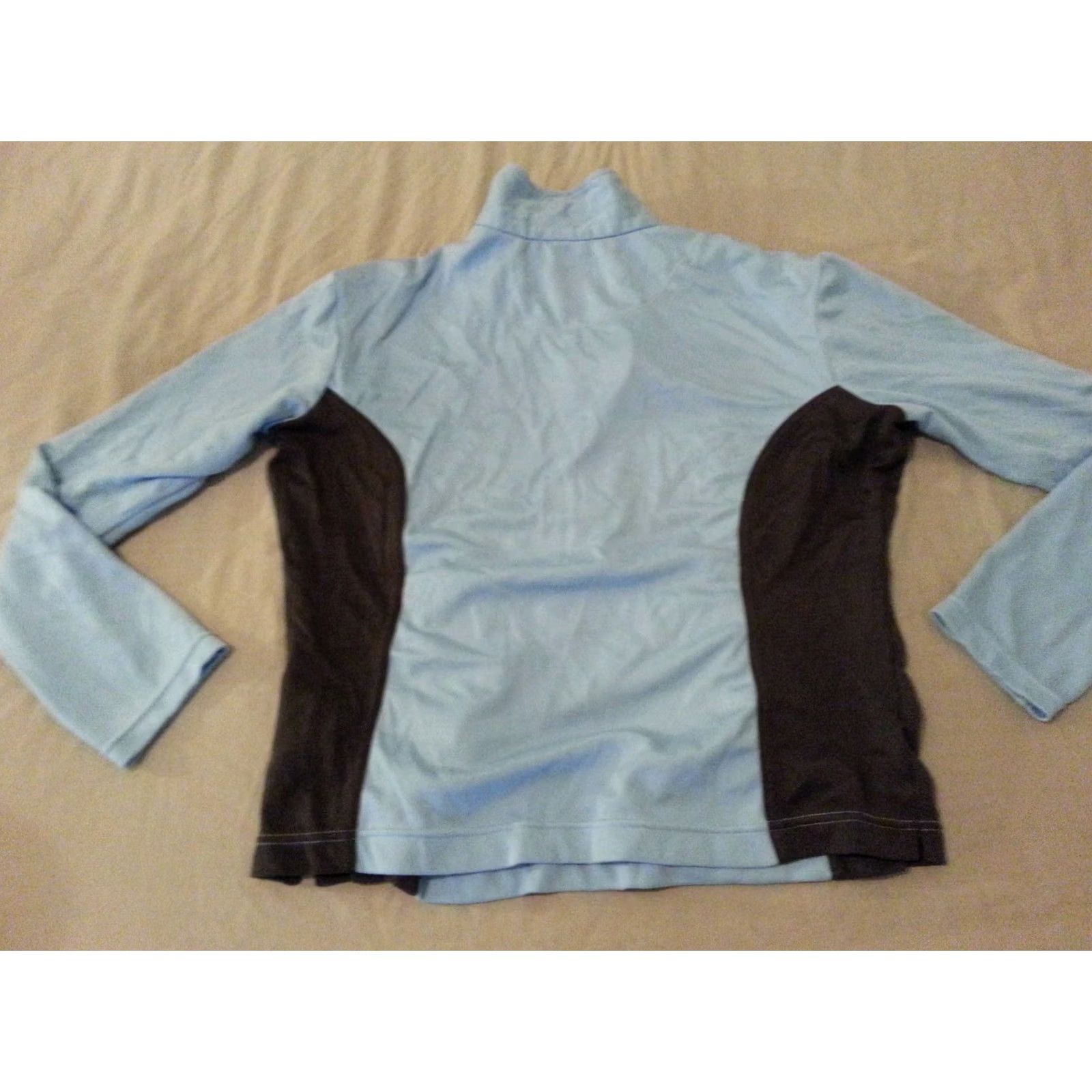 Nike VINTAGE Women’s Nike Half Zip Shirt S Small Blue Athletic Size S / US 4 / IT 40 - 2 Thumbnail