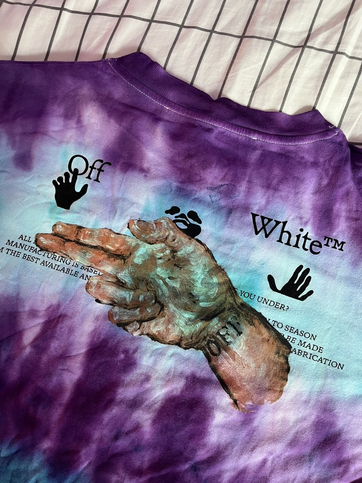 Off-White Off-White Pascal Hand Gun Shirt Tie Dye Size US S / EU 44-46 / 1 - 4 Thumbnail