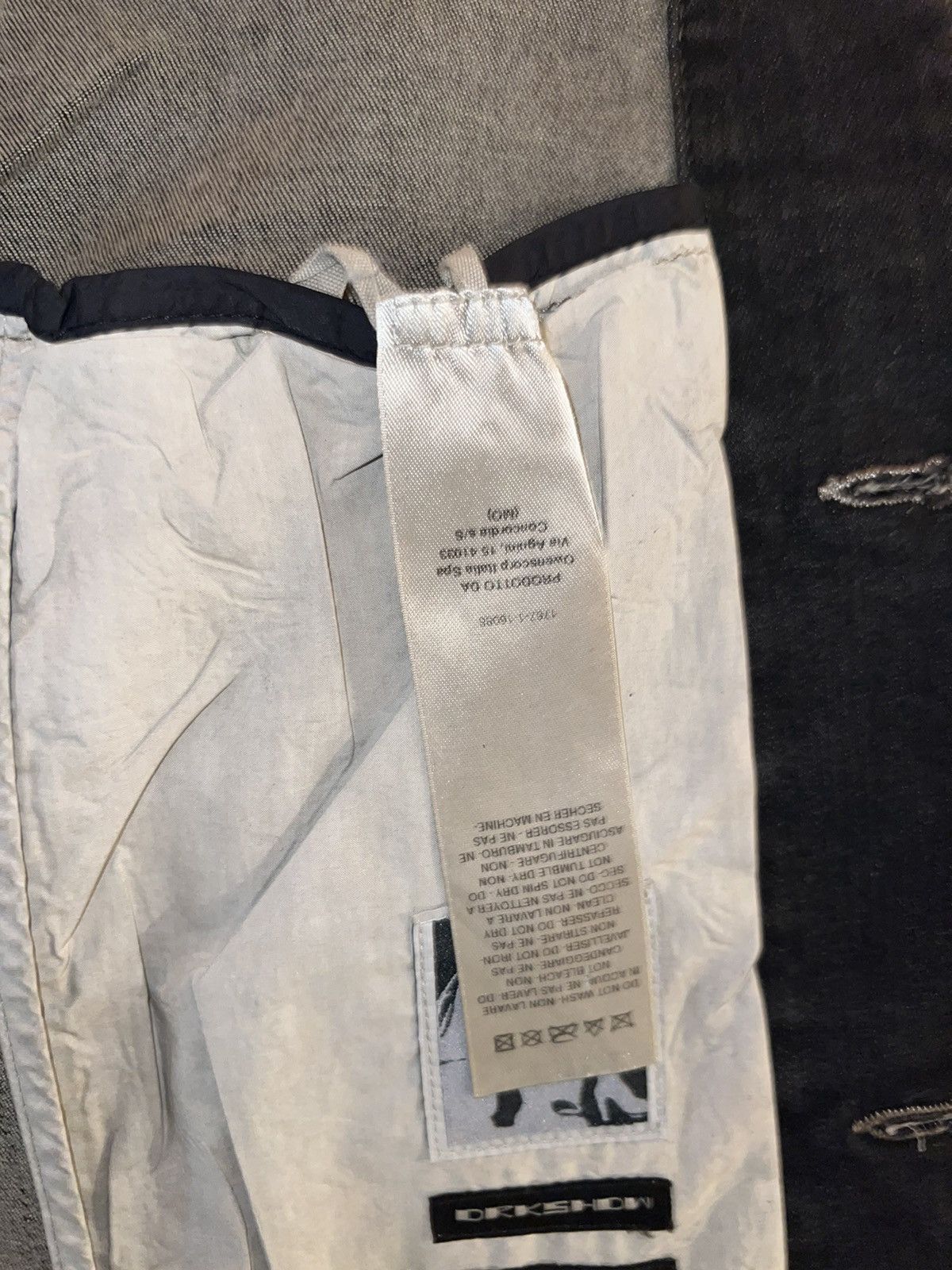 Rick Owens Drkshdw Rick owens drkshdw waxxed worker jacket SAMPLE Size US L / EU 52-54 / 3 - 7 Thumbnail