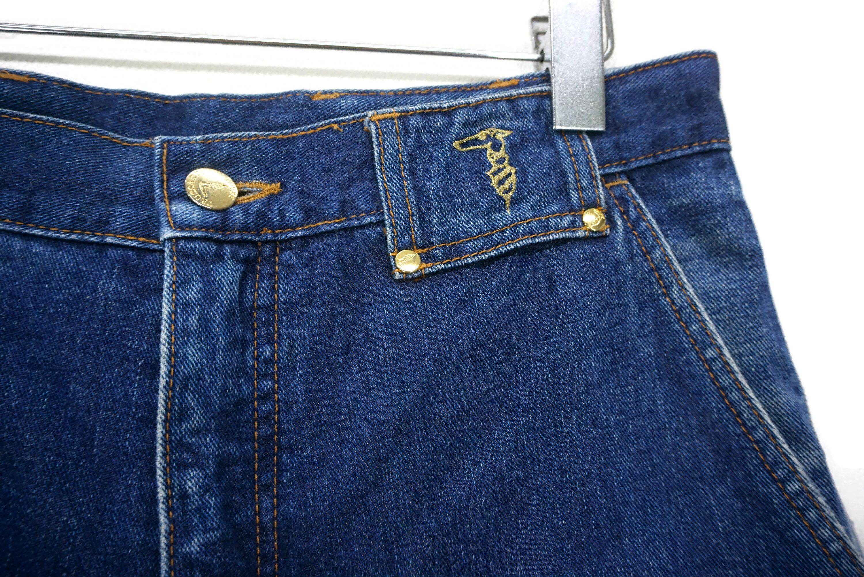 Trussardi Vintage Trussardi Jeans Size W31xL29.5 High-Waisted Denim Size US 31 - 4 Thumbnail