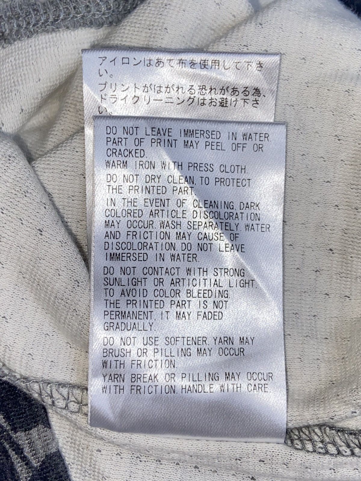 Yohji Yamamoto Y’S FOR LIVING Grey Long Sleeve T-Shirt Size US XL / EU 56 / 4 - 14 Thumbnail