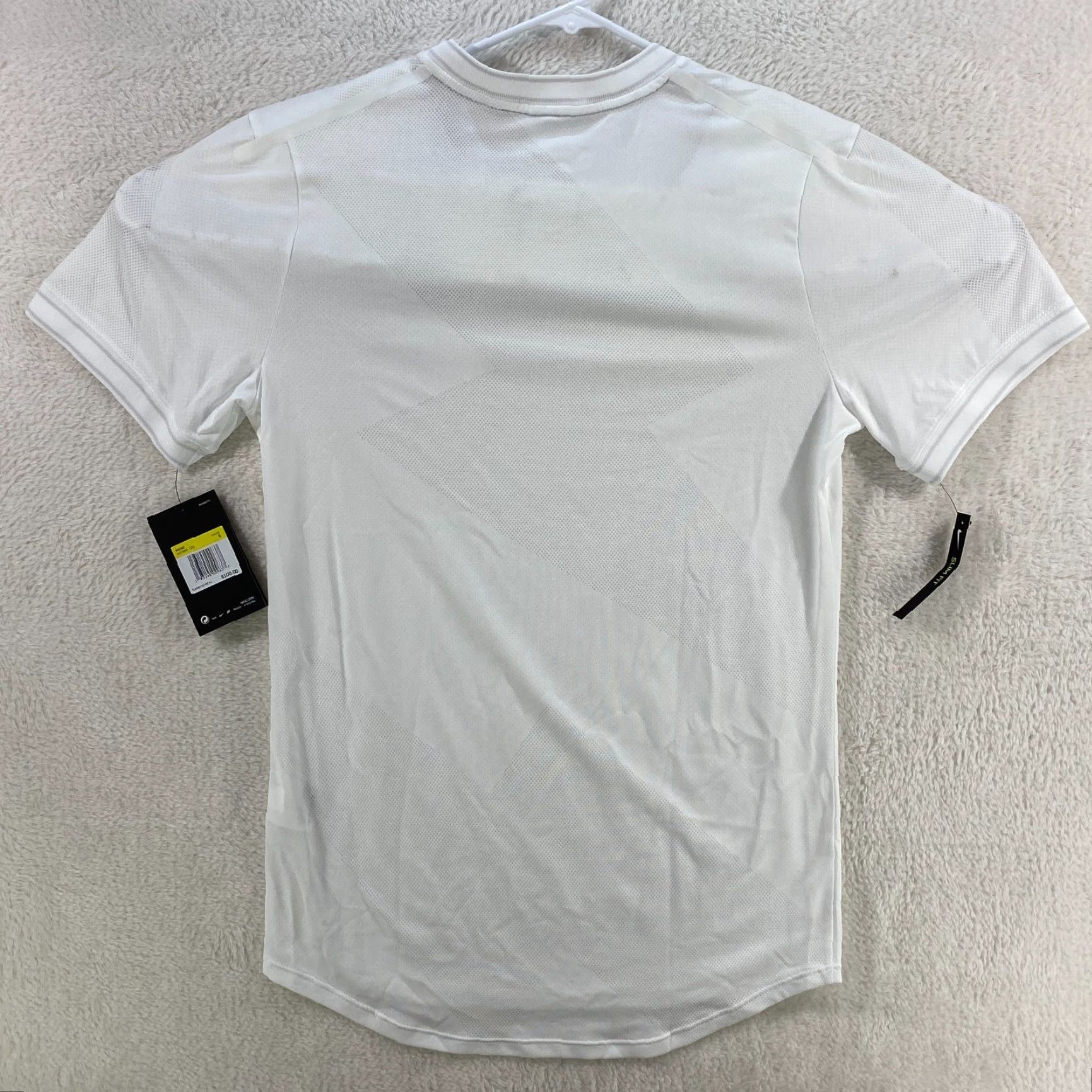 Nike Nike Rafa Nadal Wimbledon Aeroreact Men's Tennis Shirt AQ7660-100 Size S Nike Shirt Tennis Mens White 2019 90s? Size US S / EU 44-46 / 1 - 2 Thumbnail