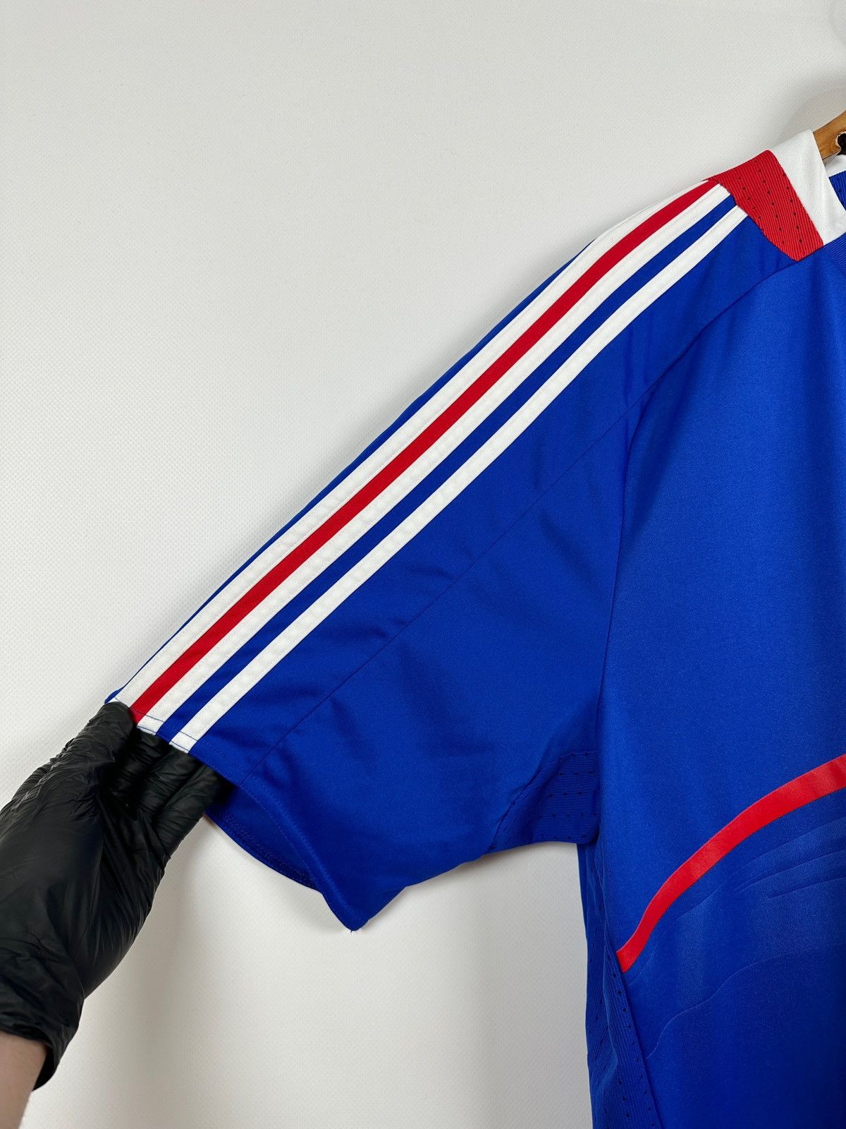 Adidas 2008 Vintage Adidas France National Team Home Soccer Jersey Size US XL / EU 56 / 4 - 7 Thumbnail