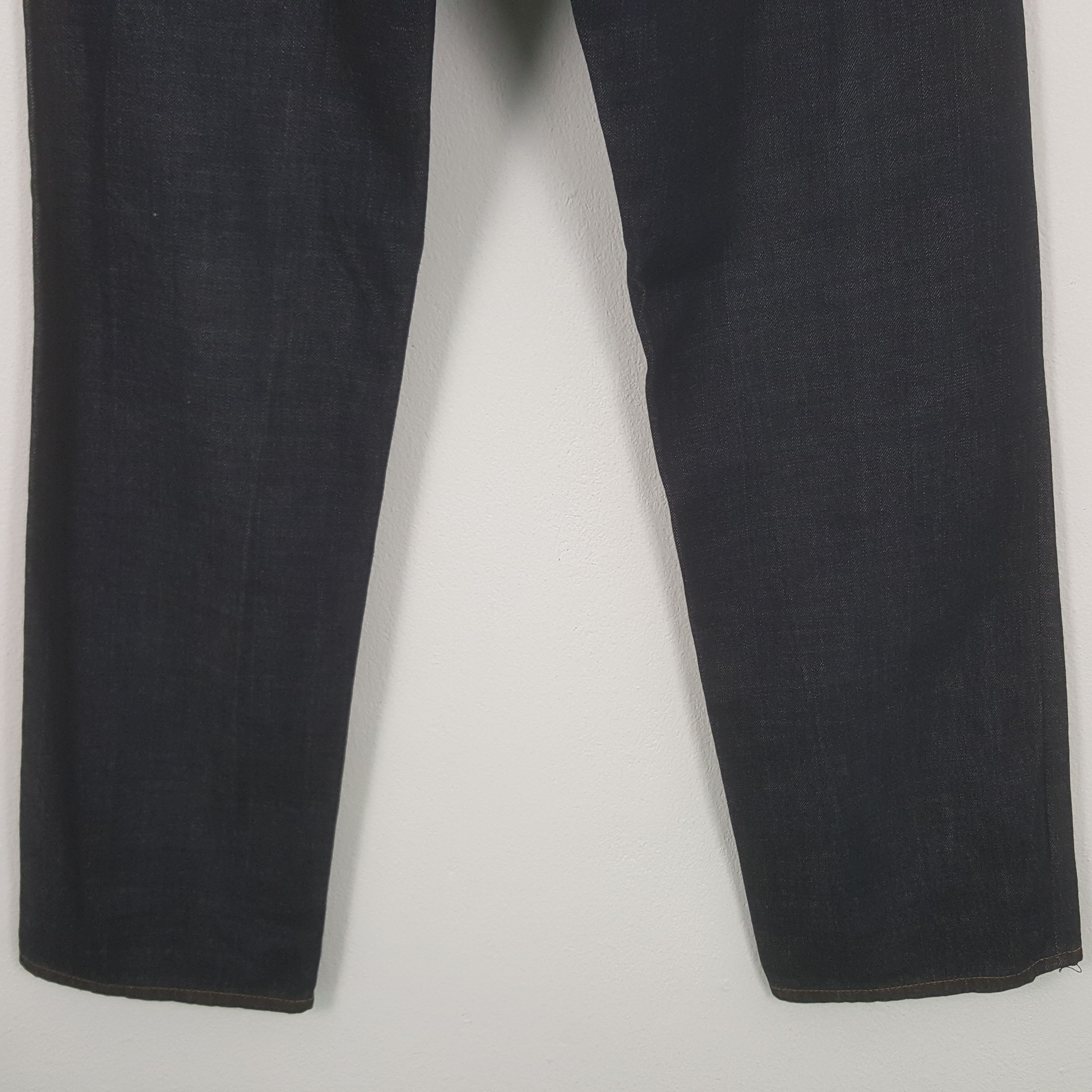 Evisu × Vintage Vintage Evisu Japan Custom Daicock Art Denim Jeans Size US 31 - 6 Thumbnail