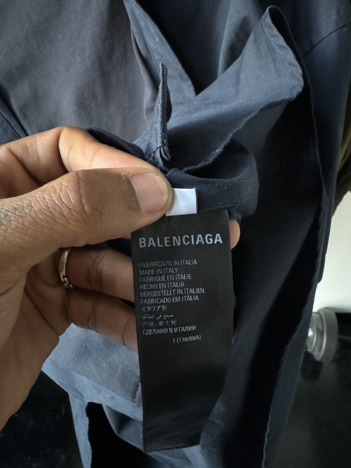 Balenciaga Balenciaga Flannel Size US L / EU 52-54 / 3 - 5 Thumbnail