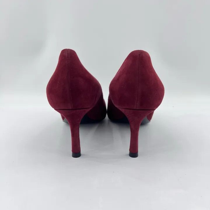 Louis Vuitton Louis Vuitton Red Pointed Toe Heels -2508 Size US 6 / IT 36 - 3 Thumbnail