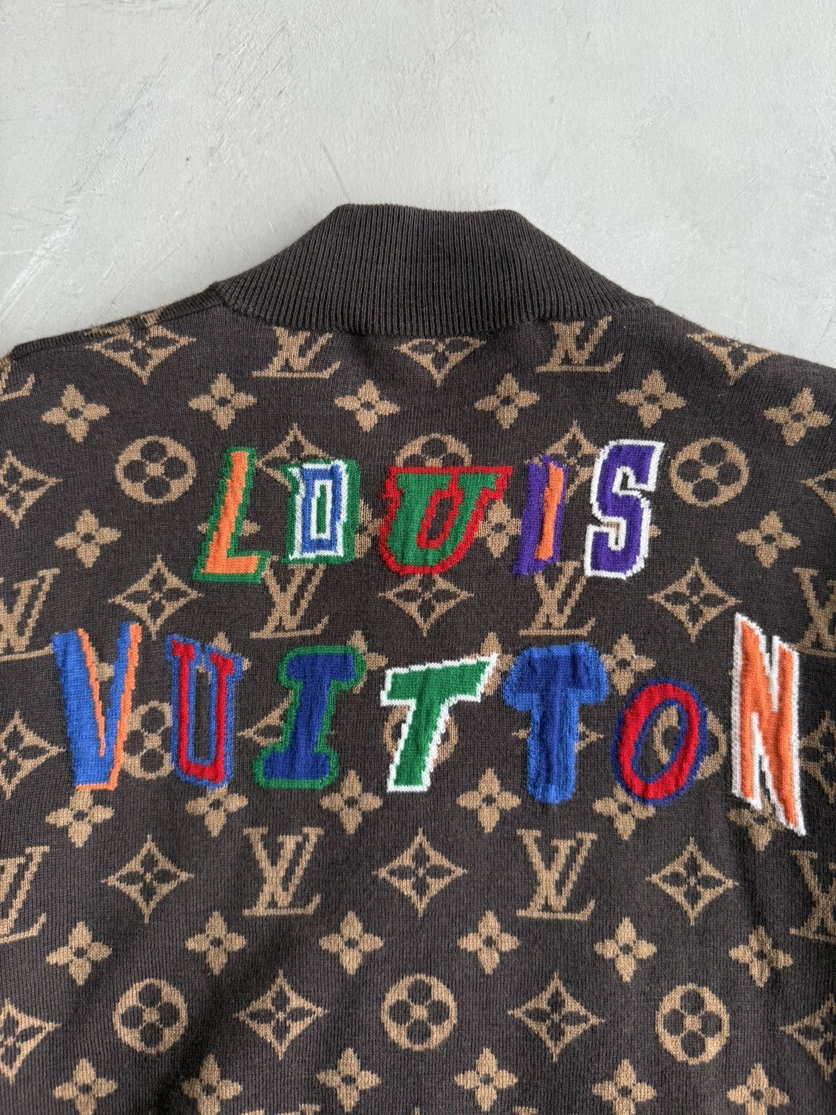 Louis Vuitton × NBA RARE - Louis Vuitton x NBA Monogram Bomber Jacket Size US S / EU 44-46 / 1 - 7 Thumbnail