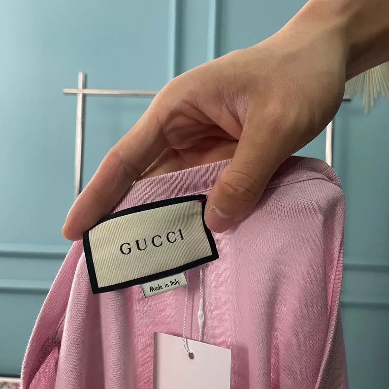 Gucci GucciPink pineapple short-sleeved T-shirt 2503-Nextarrow Size XXS / US 00 / IT 34 - 3 Thumbnail