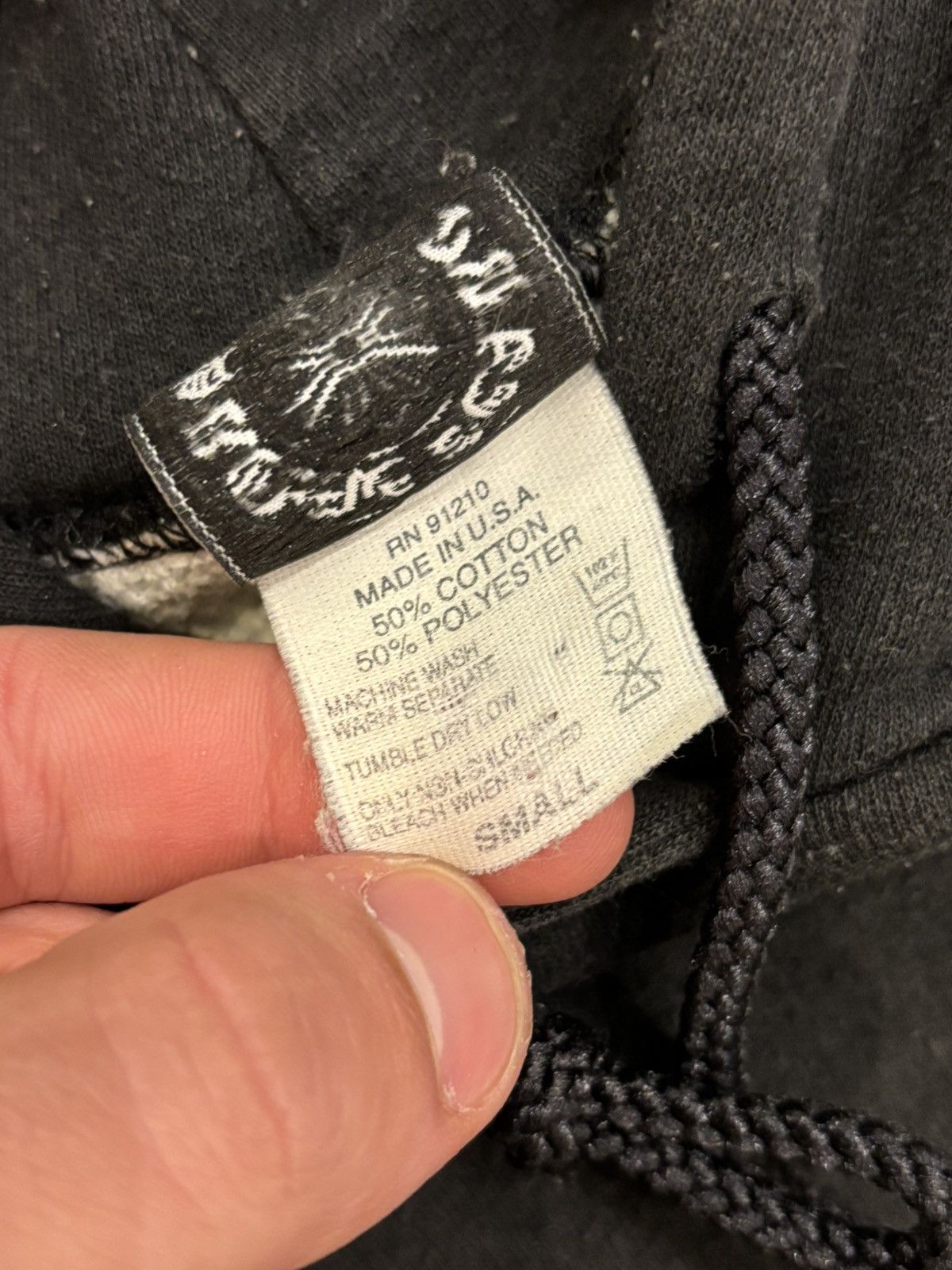 Chrome Hearts Chrome Hearts Thermal Lined Floral Hoodie - Black Size US S / EU 44-46 / 1 - 5 Thumbnail