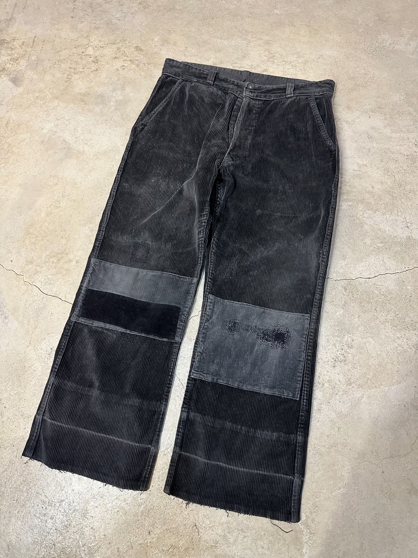 Vintage Vintage 50s French Workwear Corduroy Pants Size US 31 - 1 Thumbnail