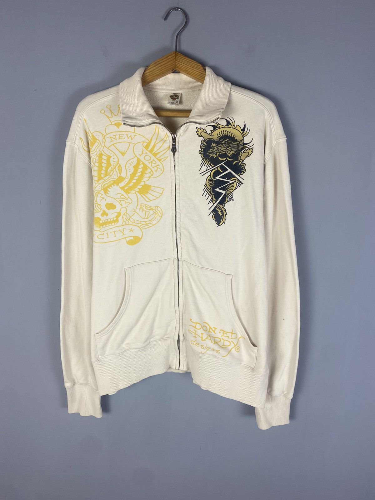 Ed Hardy Vintage Ed Hardy big logo sweatshirt Size US XXL / EU 58 / 5 - 1 Thumbnail