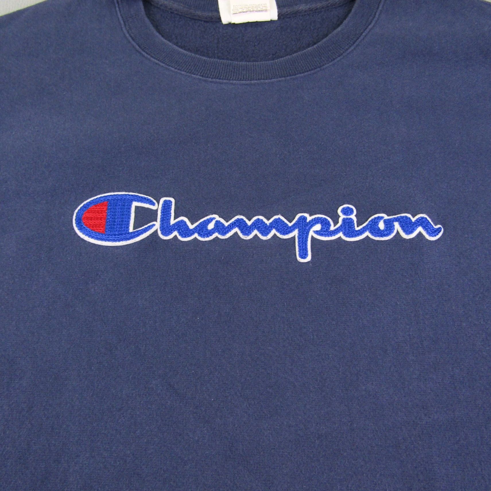 Champion Champion Sweatshirt Womens XL Blue Reverse Weave Crewneck Pullover Sweatshirt Blue XL Women’s Champion Crew Neck Pullover Weave Cold? (Oops) Size XL / US 12-14 / IT 48-50 - 3 Thumbnail
