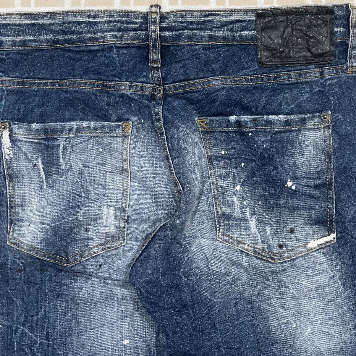 Dsquared2 Dsquared2 Paint Splatter Skinny Jeans Size 34" / US 12 / IT 48 - 6 Thumbnail