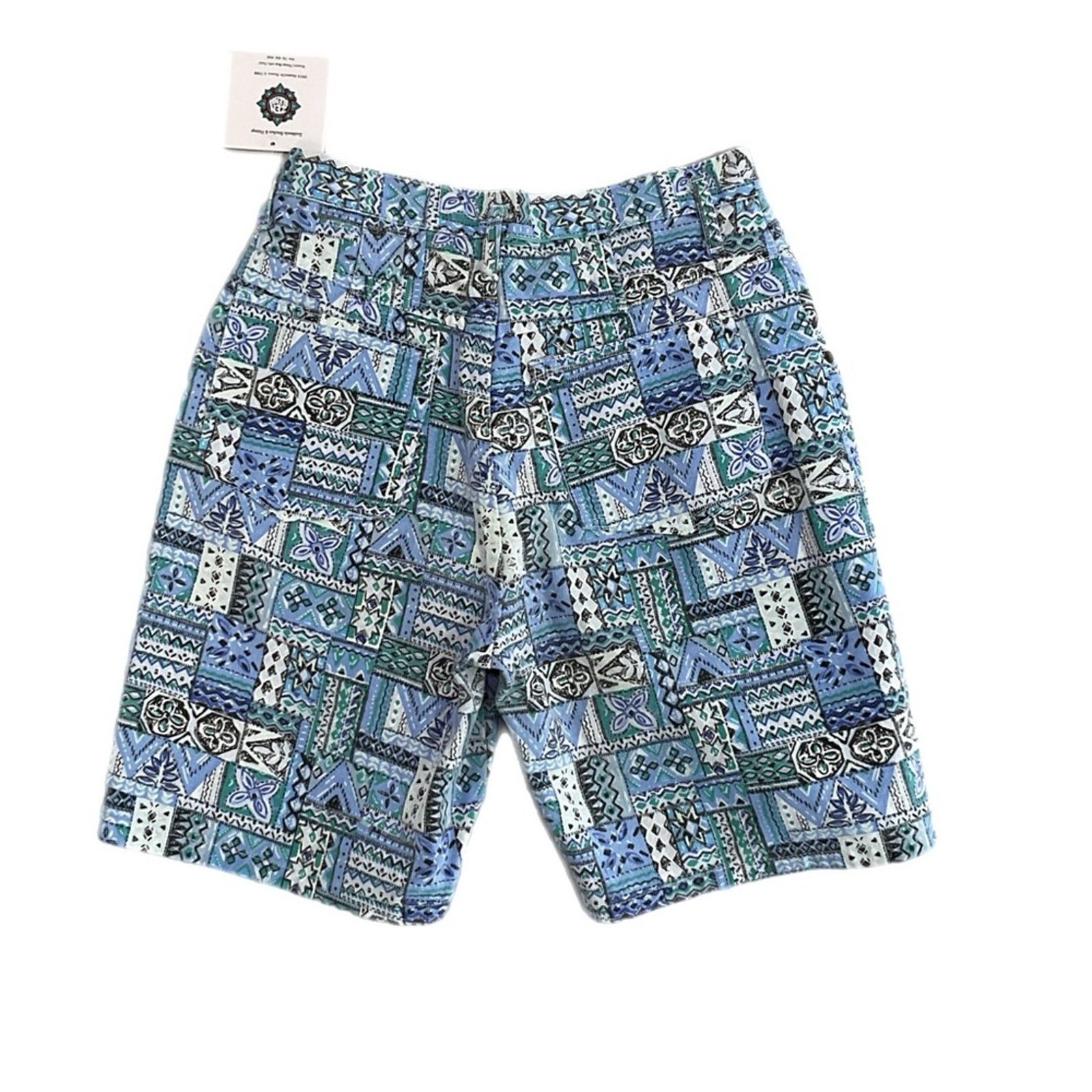 Vintage Vintage Abstract High Shorts Size US 29 - 2 Thumbnail