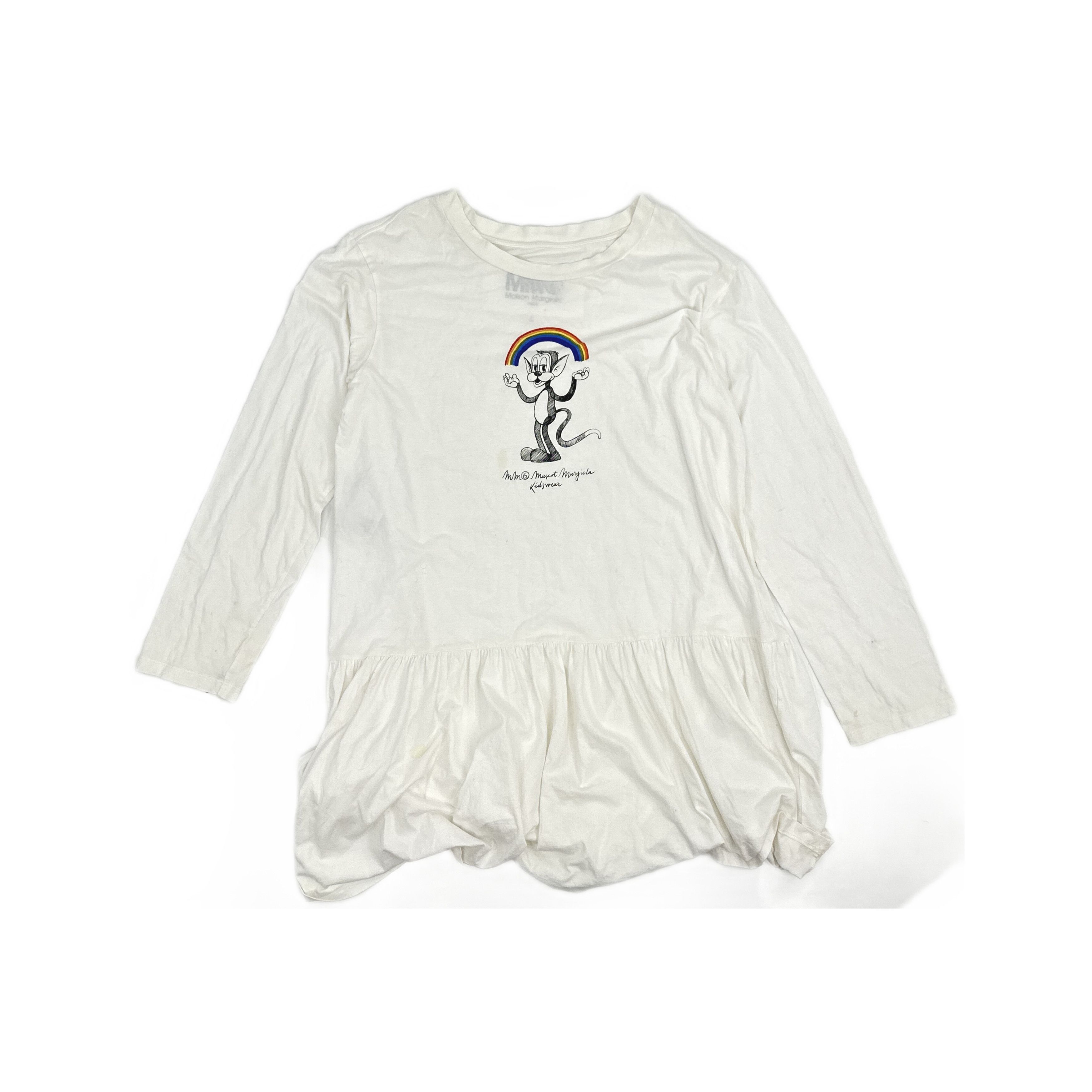 MM6 MM6 Maison Margiela Rainbow Graphic Long Sleeve Dress XS Size XS / US 0-2 / IT 36-38 - 1 Thumbnail