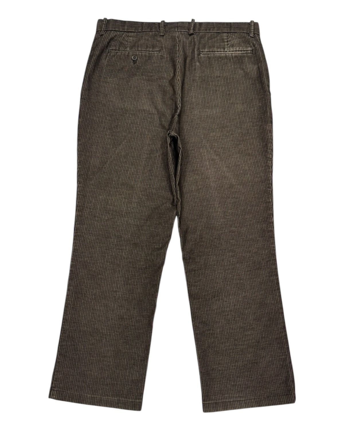 Kansai Yamamoto × Y's for Men × Yohji Yamamoto KANSAI YAMAMOTO BAGGY WIDE PANTS STRIPED Size US 34 / EU 50 - 8 Thumbnail