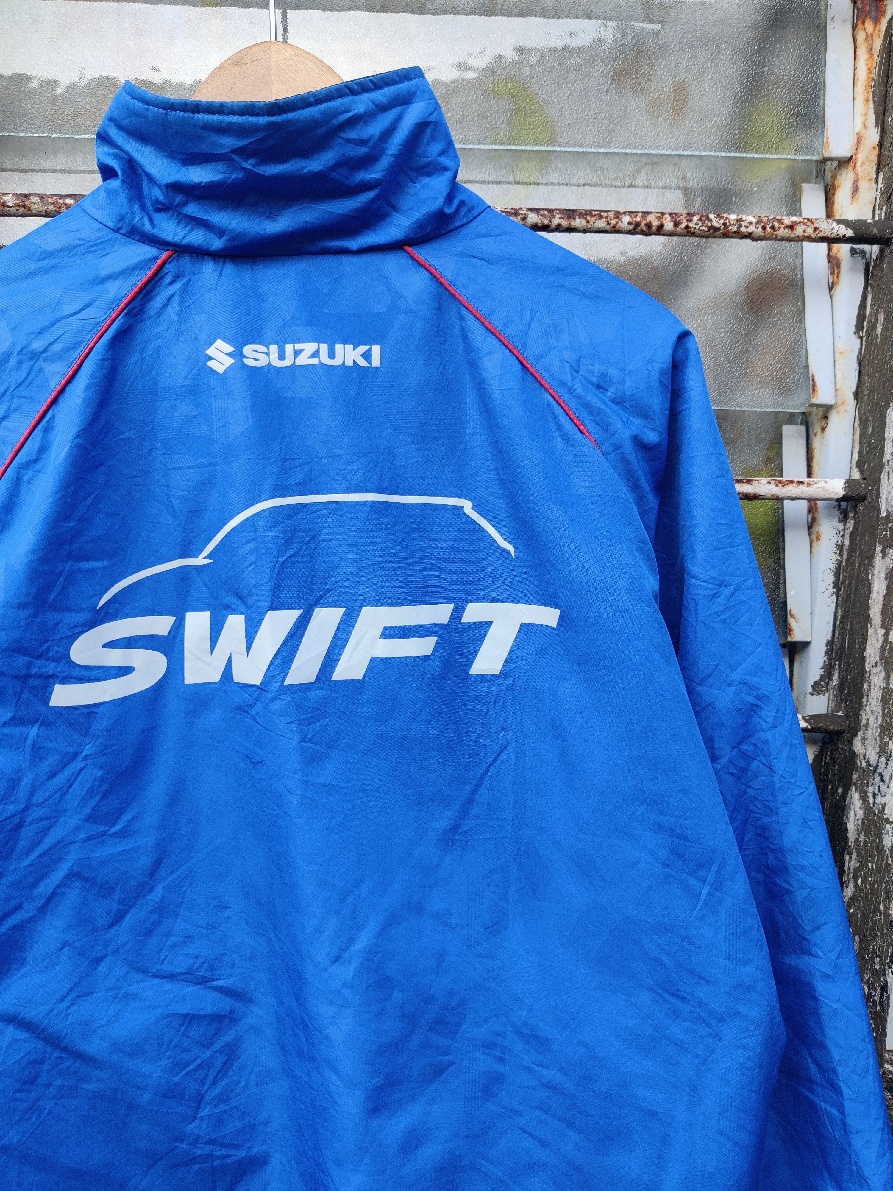 Vintage Vintage Suzuki Swift Promo Jacket Size US L / EU 52-54 / 3 - 3 Thumbnail