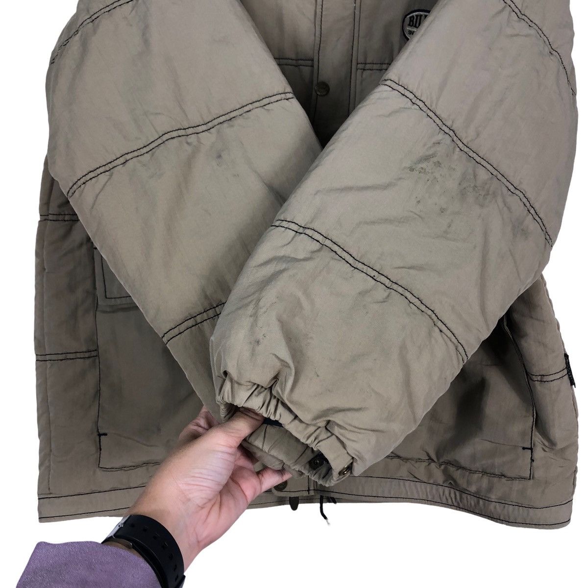 Japanese Brand 🔥Vintage Down Puffer Jacket Billabong Streetwear Design Size US M / EU 48-50 / 2 - 15 Thumbnail